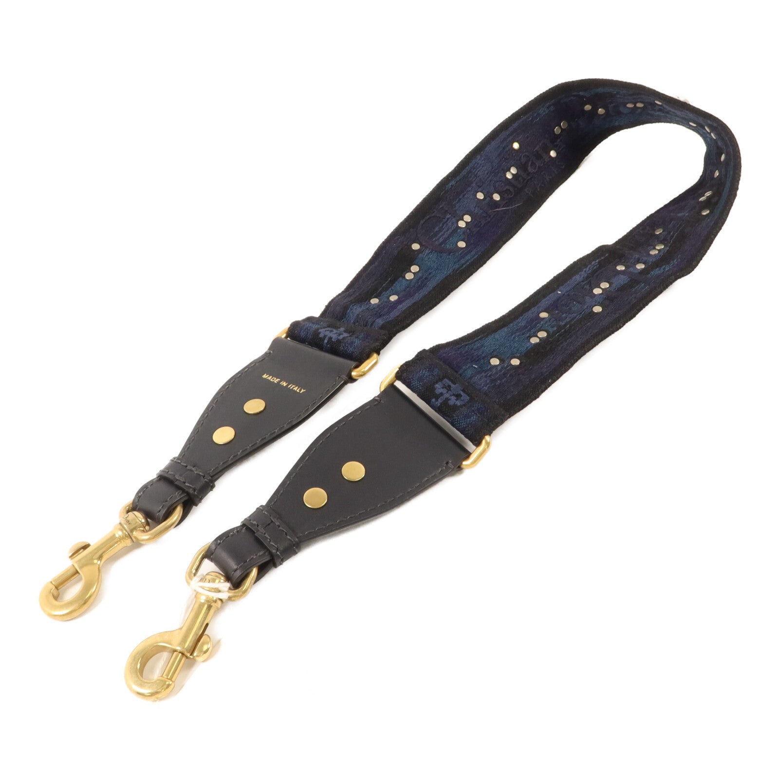 Dior 帆布Studded Shoulder Strap肩帶