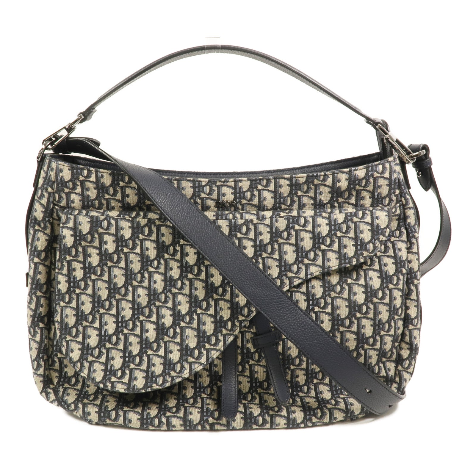 Dior 帆布Saddle Messenger Bag肩背袋