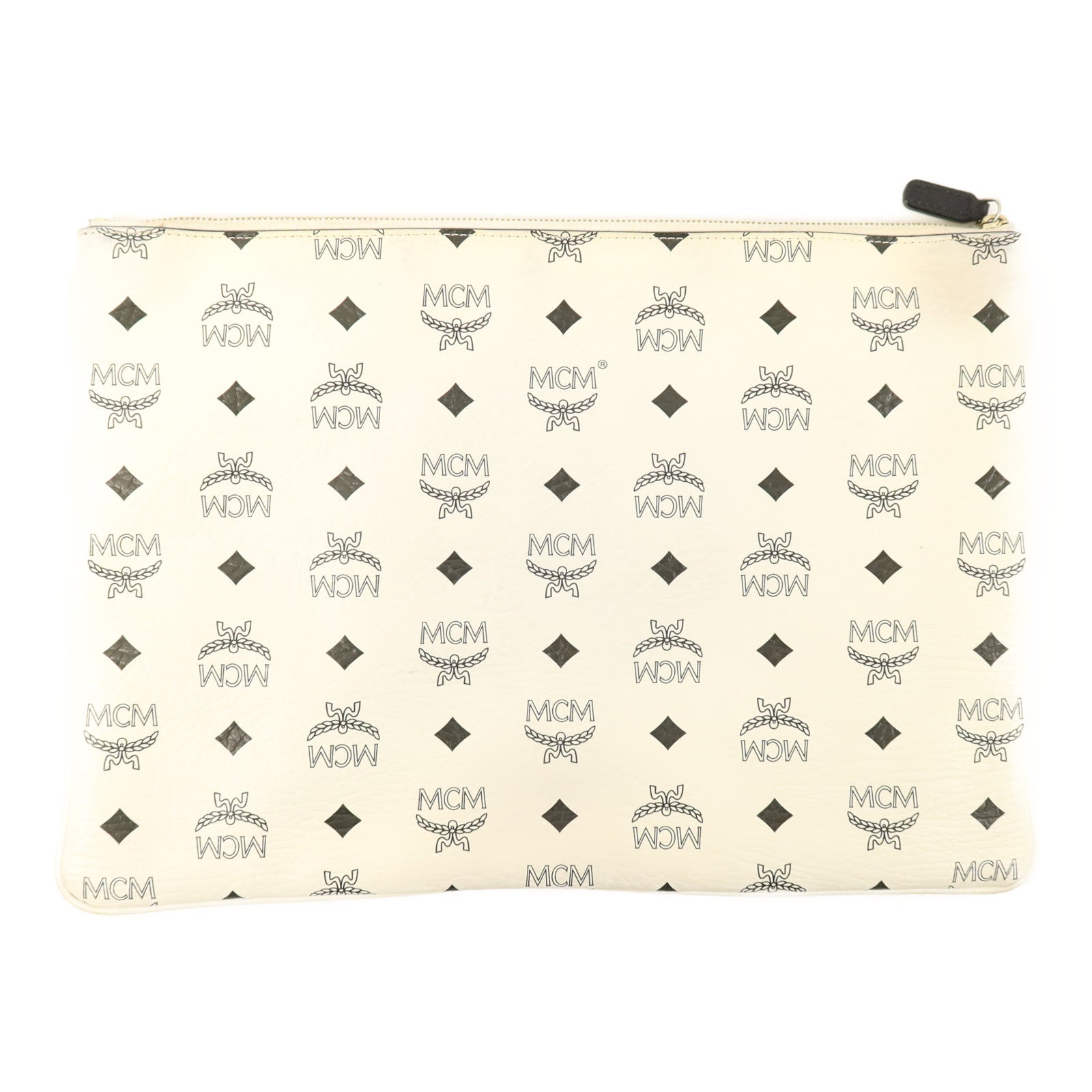 MCM 塗層帆布Pouch手拿包