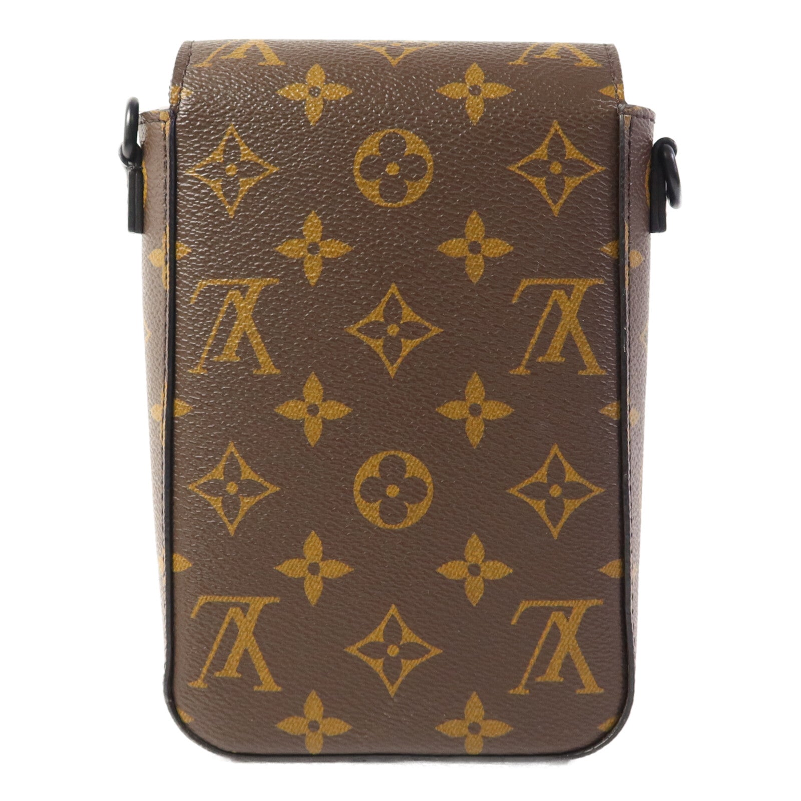 LOUIS VUITTON Monogram Macassar S-Lock肩背袋
