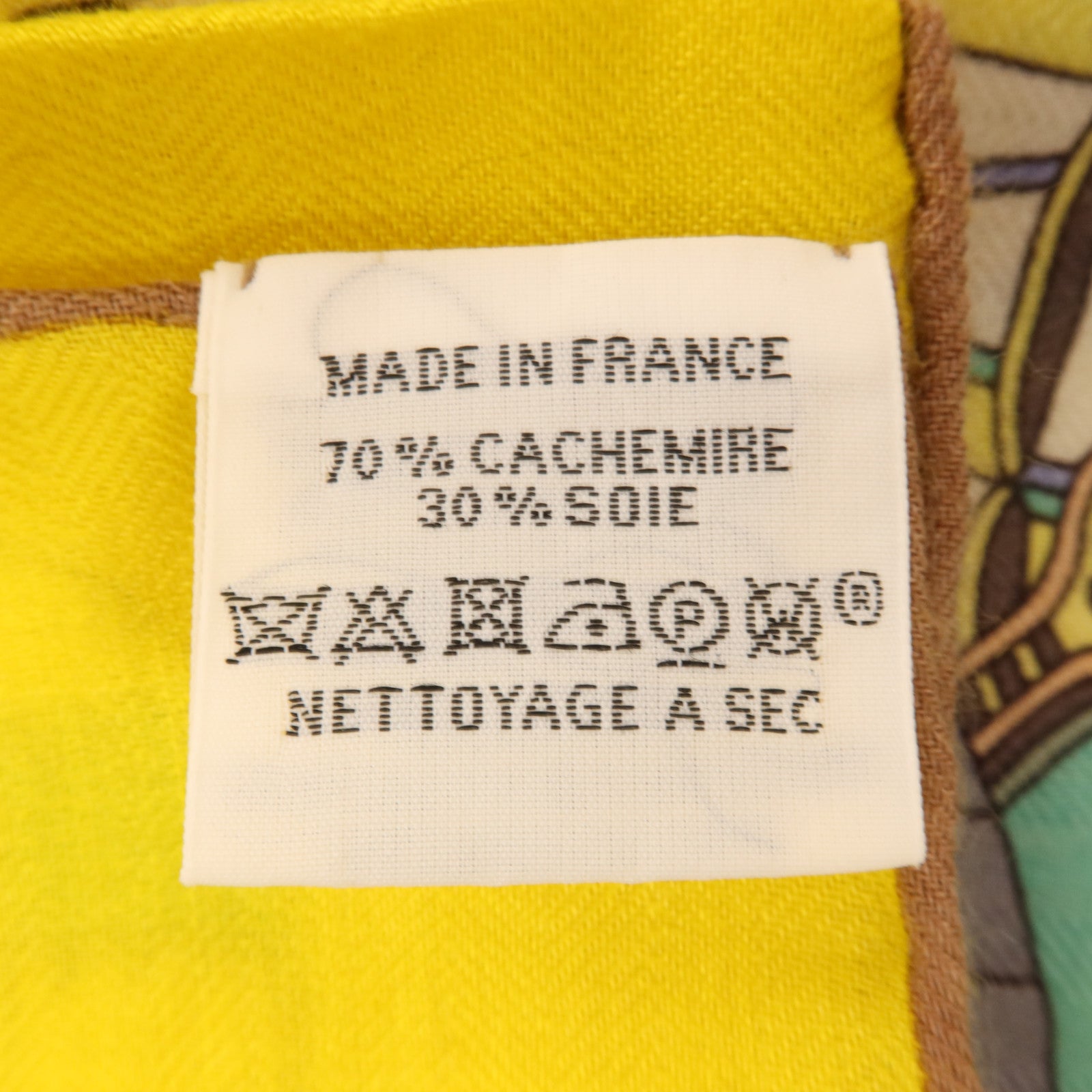 HERMES 羊絨/絲質Scarf圍巾