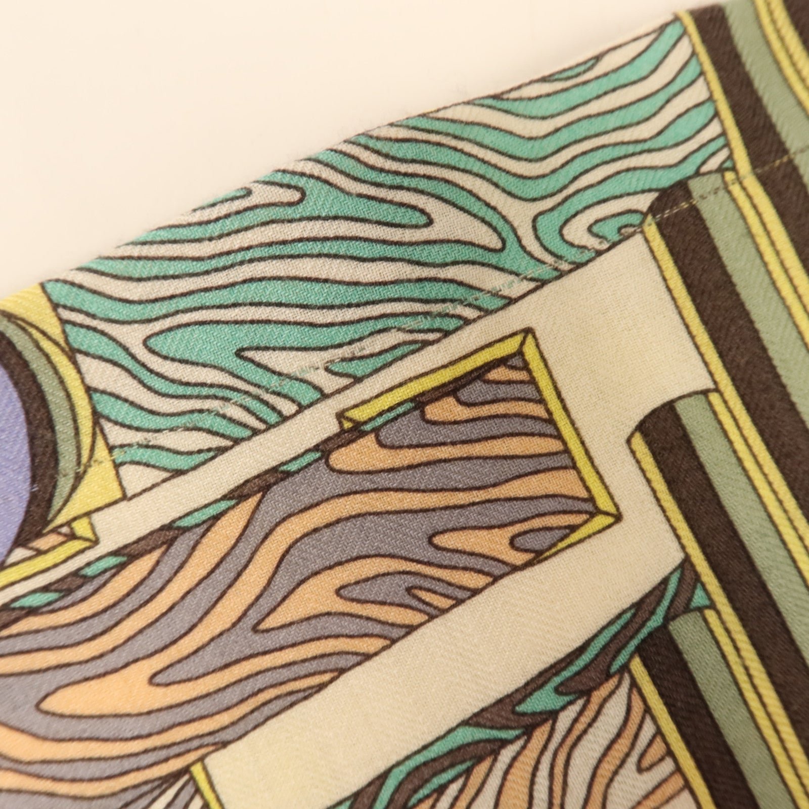 HERMES 羊絨/絲質Scarf圍巾