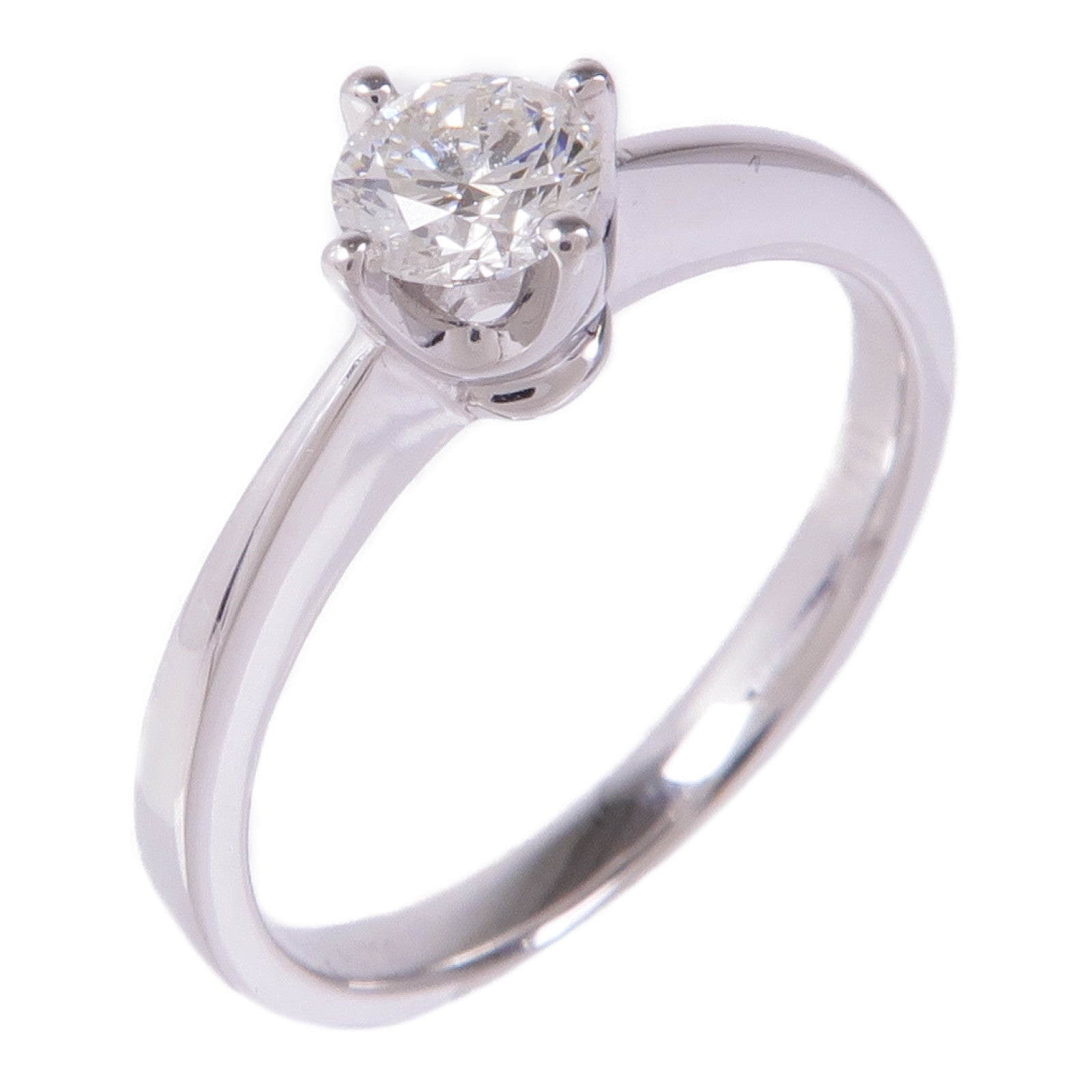 JEWELRY 【激減優惠】18K白金Diamond Ring鑽石戒指US#4.45
