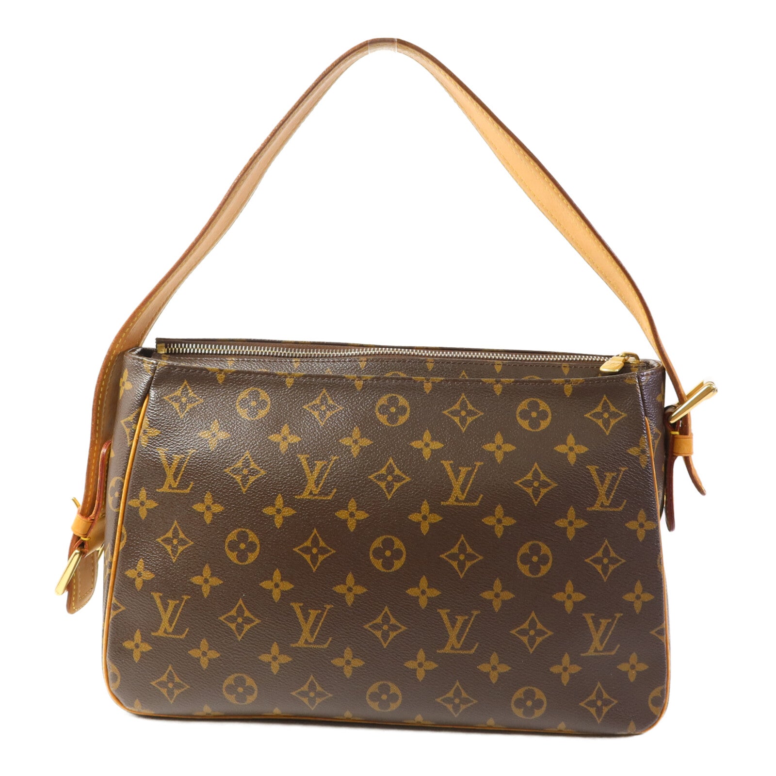 LOUIS VUITTON Monogram Viva Cite GM金扣肩背袋