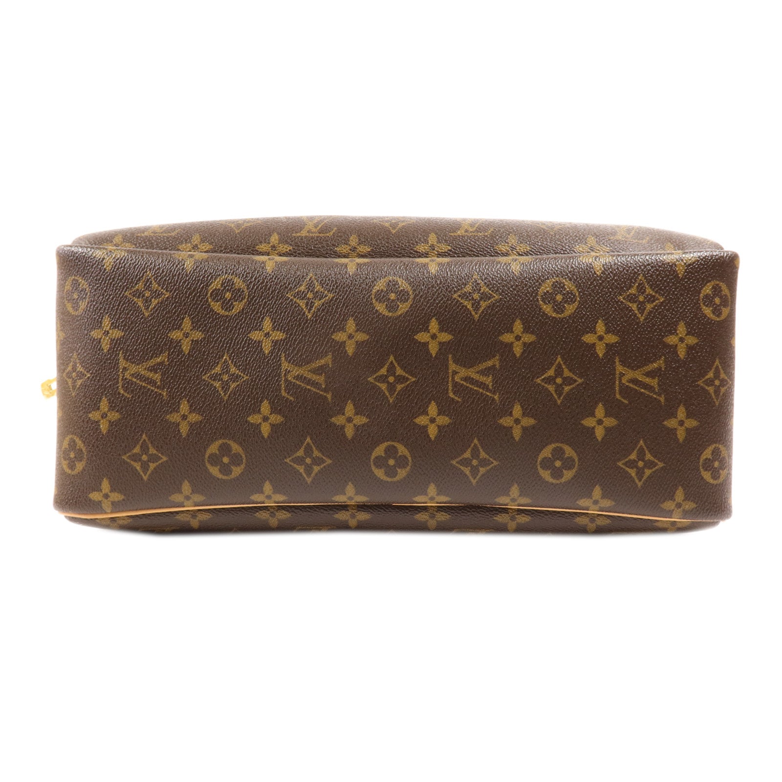 LOUIS VUITTON Monogram Deauville金扣手挽袋