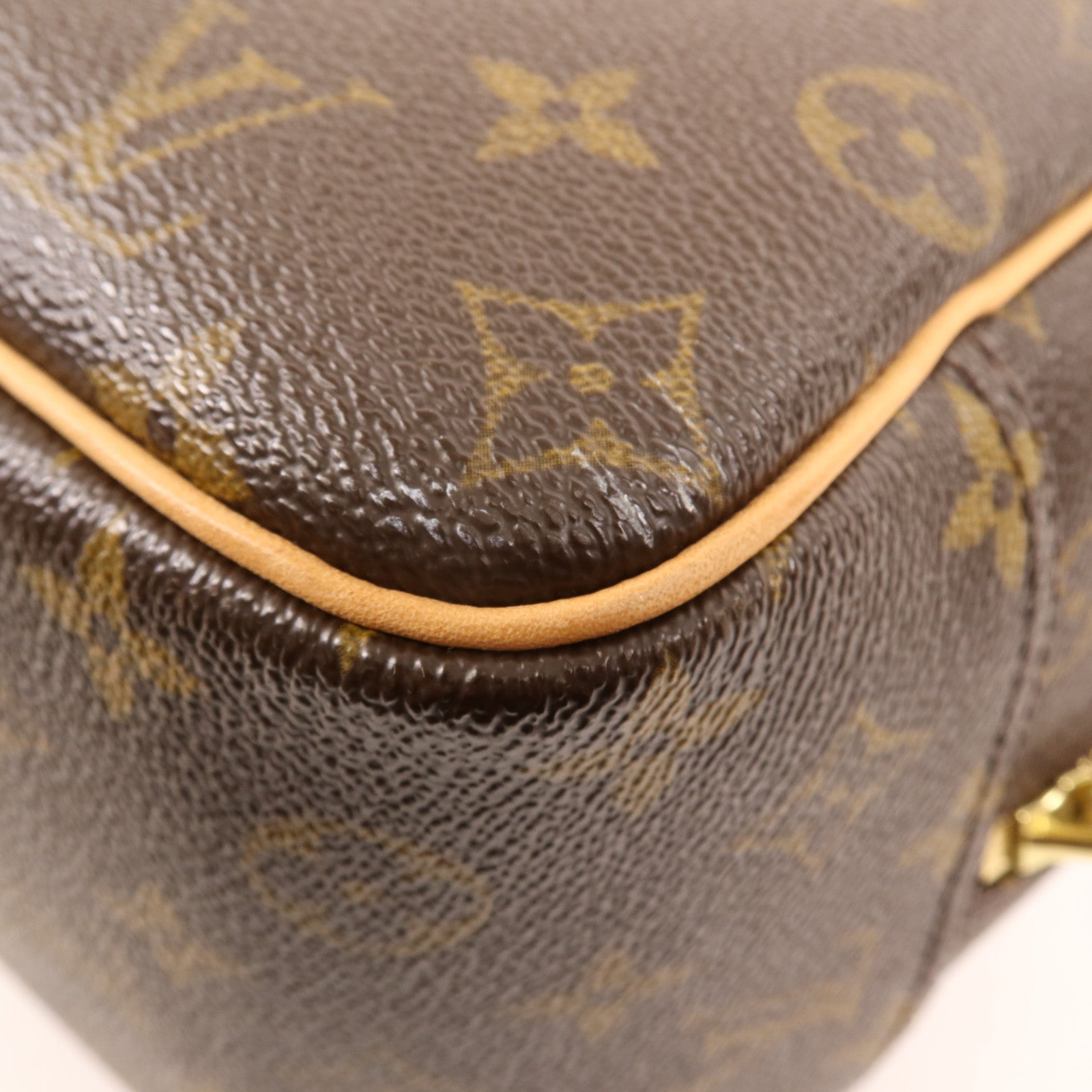 LOUIS VUITTON Monogram Deauville金扣手挽袋