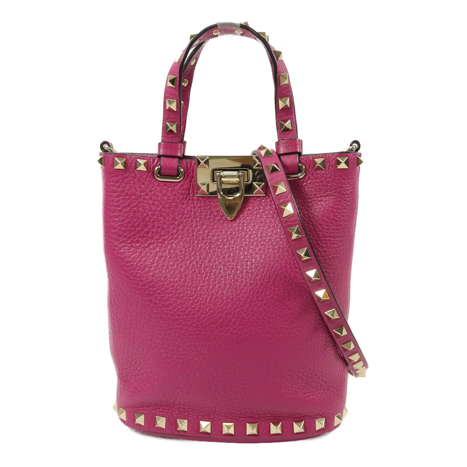 Valentino 牛皮皮革Bucket Bag手挽肩背兩用袋