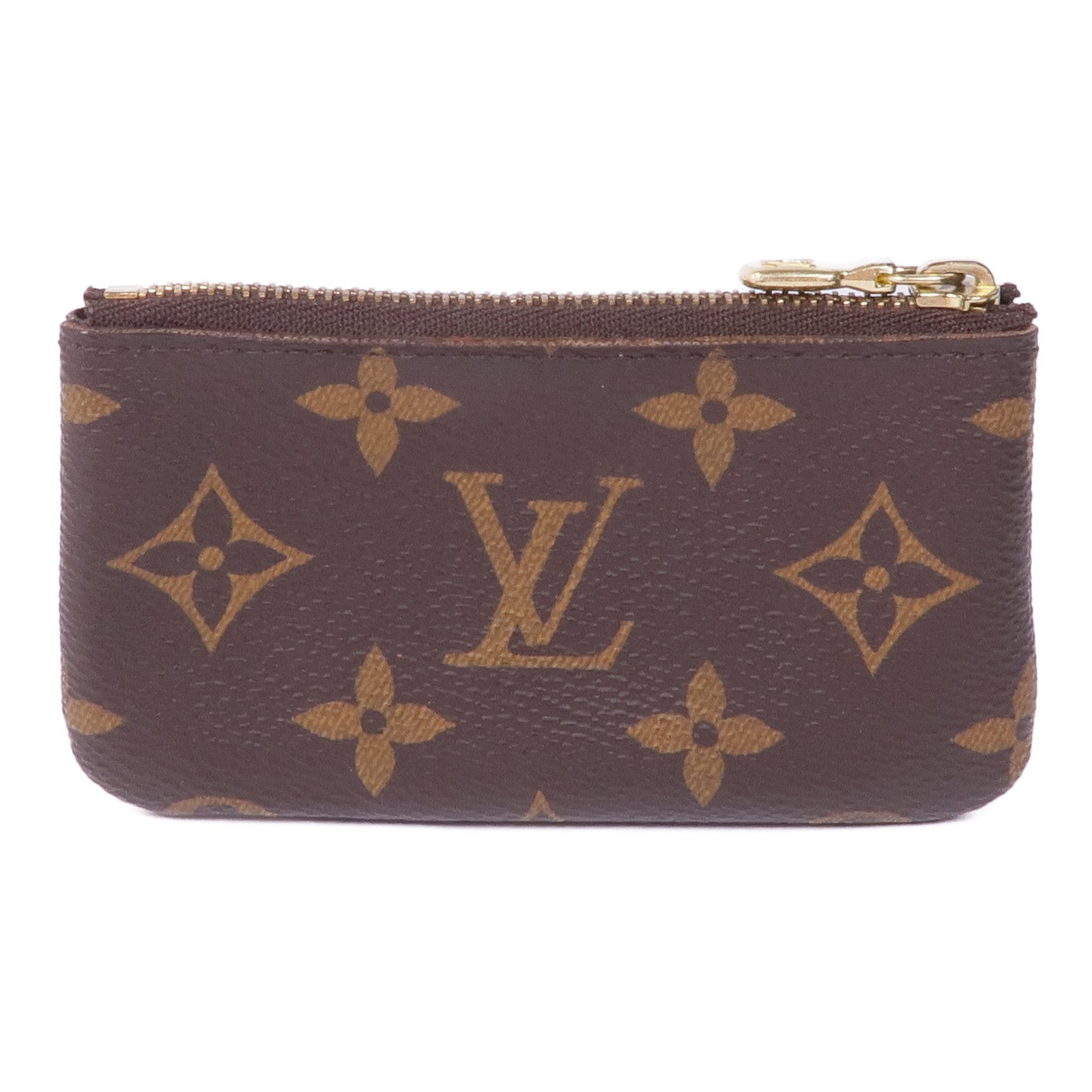 LOUIS VUITTON Monogram Key Pouch金扣鎖匙包