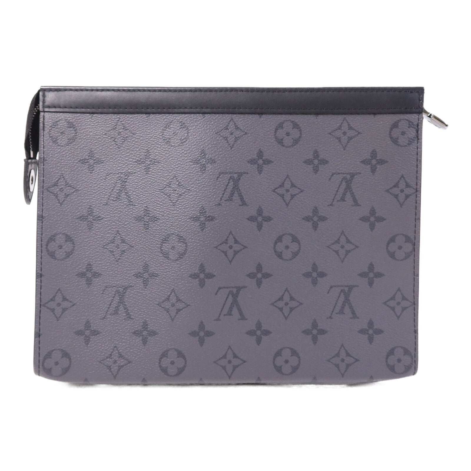 LOUIS VUITTON Monogram Pochette Voyage MM銀扣手拿包