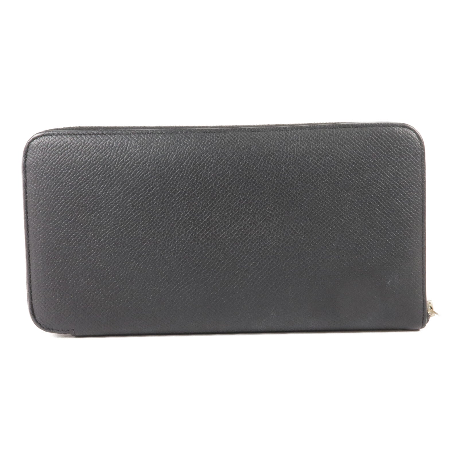 HERMES Epsom皮革Silk In Wallet長錢包Noir