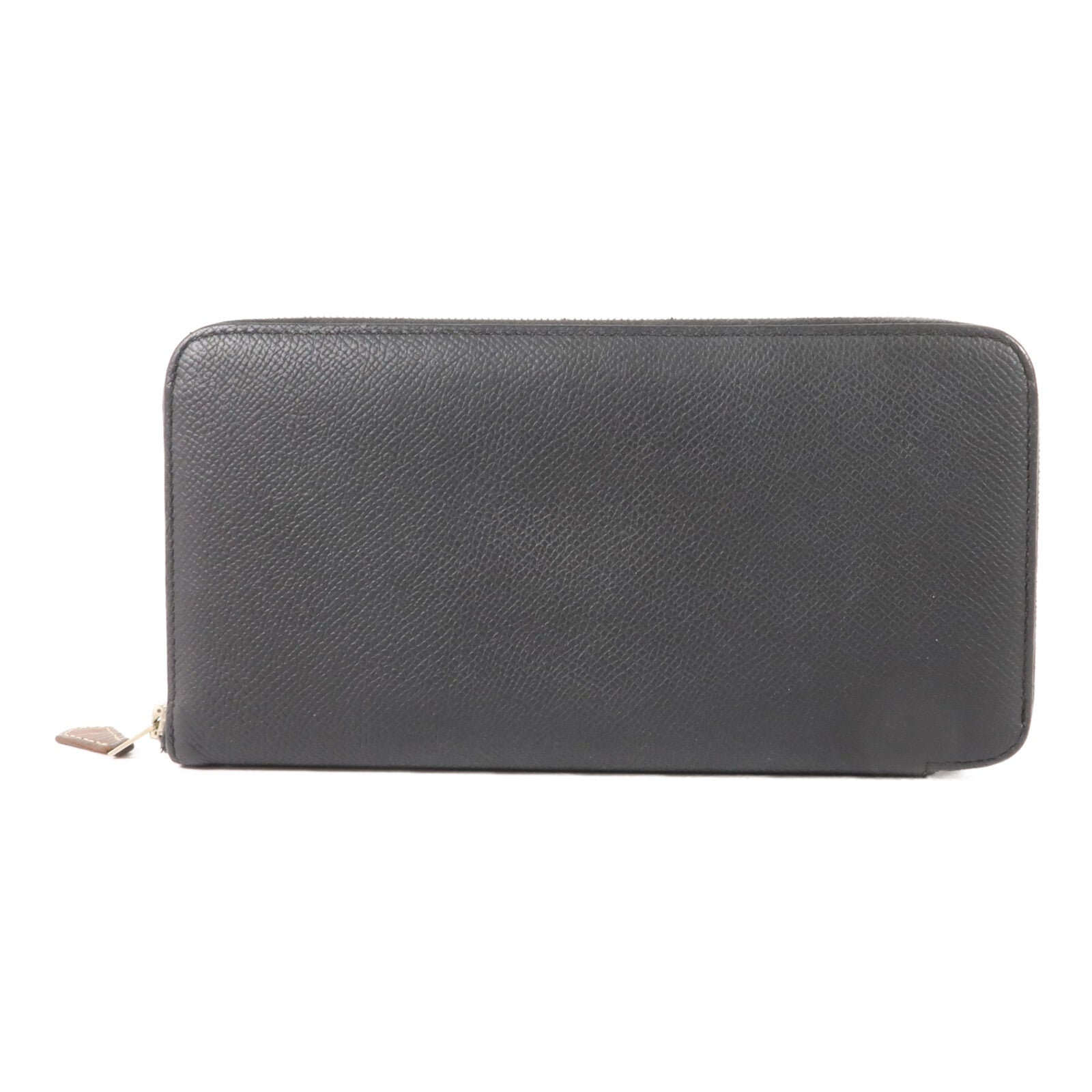 HERMES Epsom皮革Silk In Wallet長錢包Noir