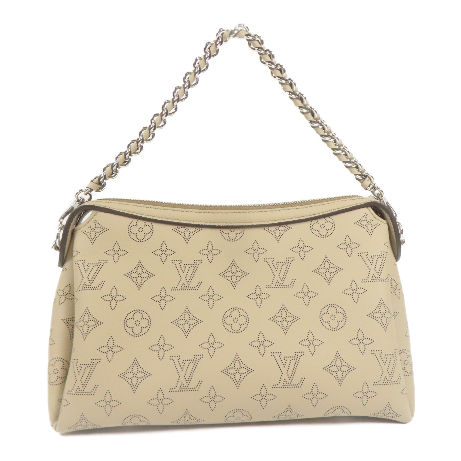 LOUIS VUITTON Mahina Hand It All PM銀扣手挽肩背兩用袋