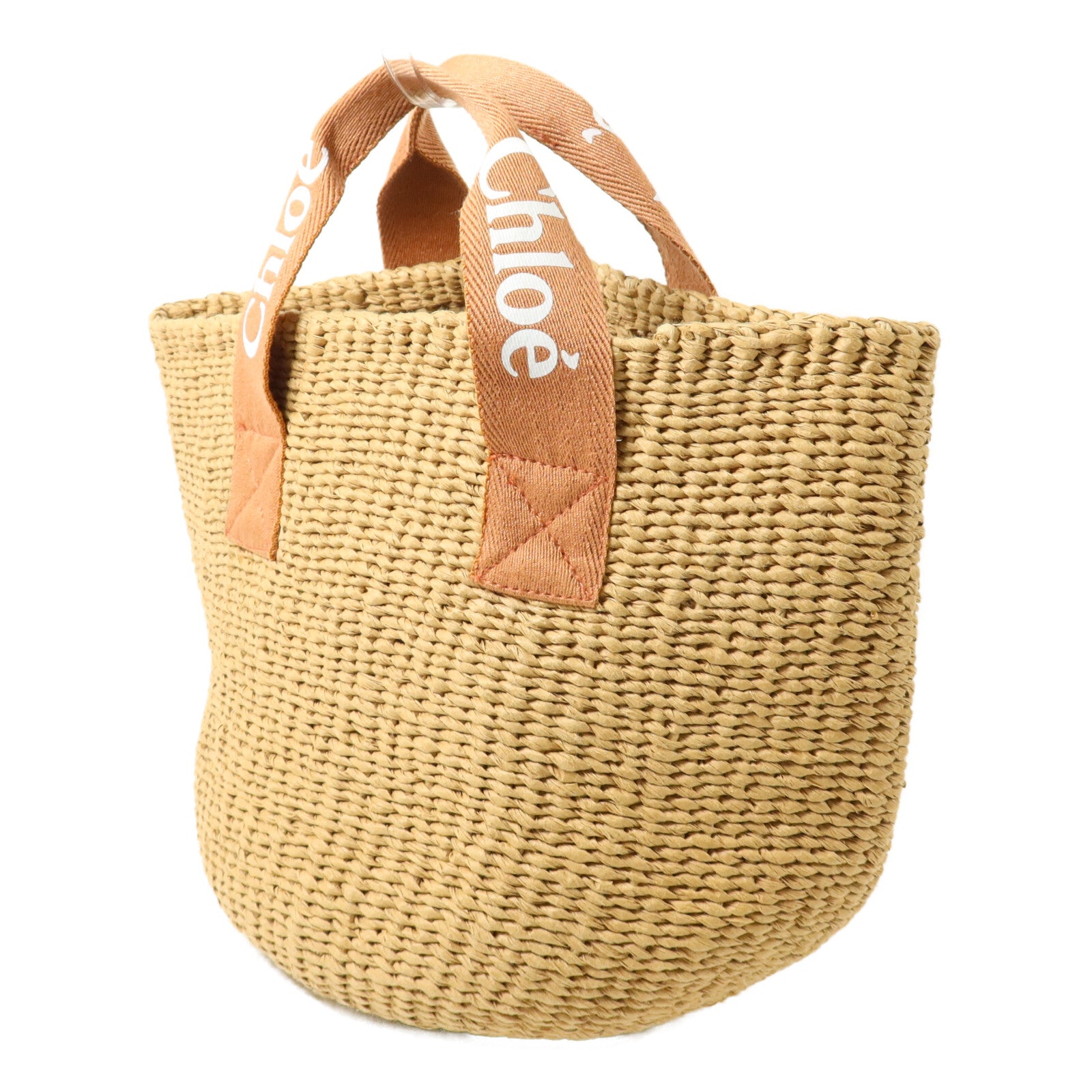 Chloe Raffia Basket Bag手挽袋