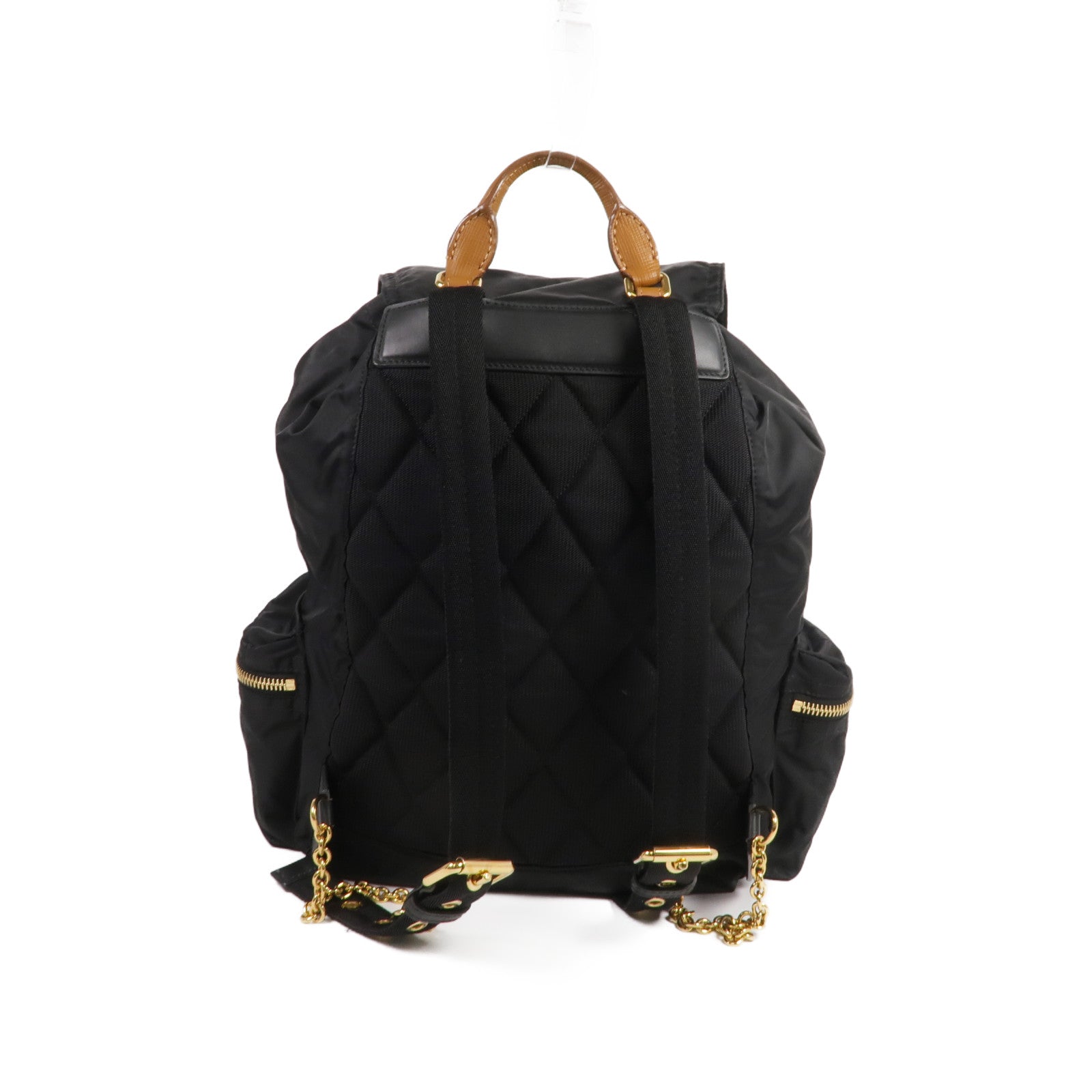 BURBERRY 尼龍Backpack金扣背包