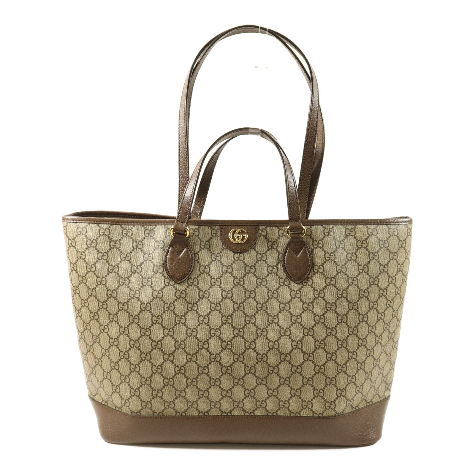 GUCCI 【激減優惠】塗層帆布Ophidia GG Tote Bag金扣手挽袋