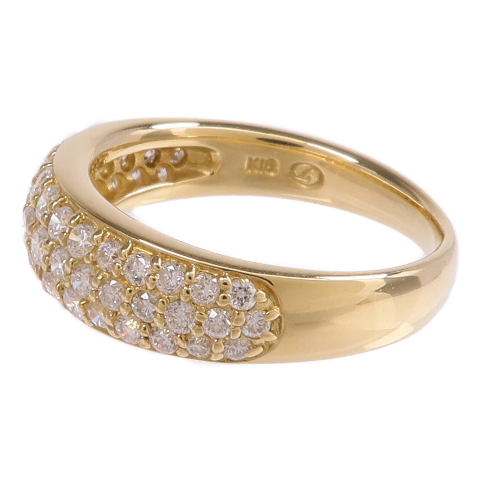 JEWELRY 18K黃金Diamond Ring鑽石戒指US#5.25
