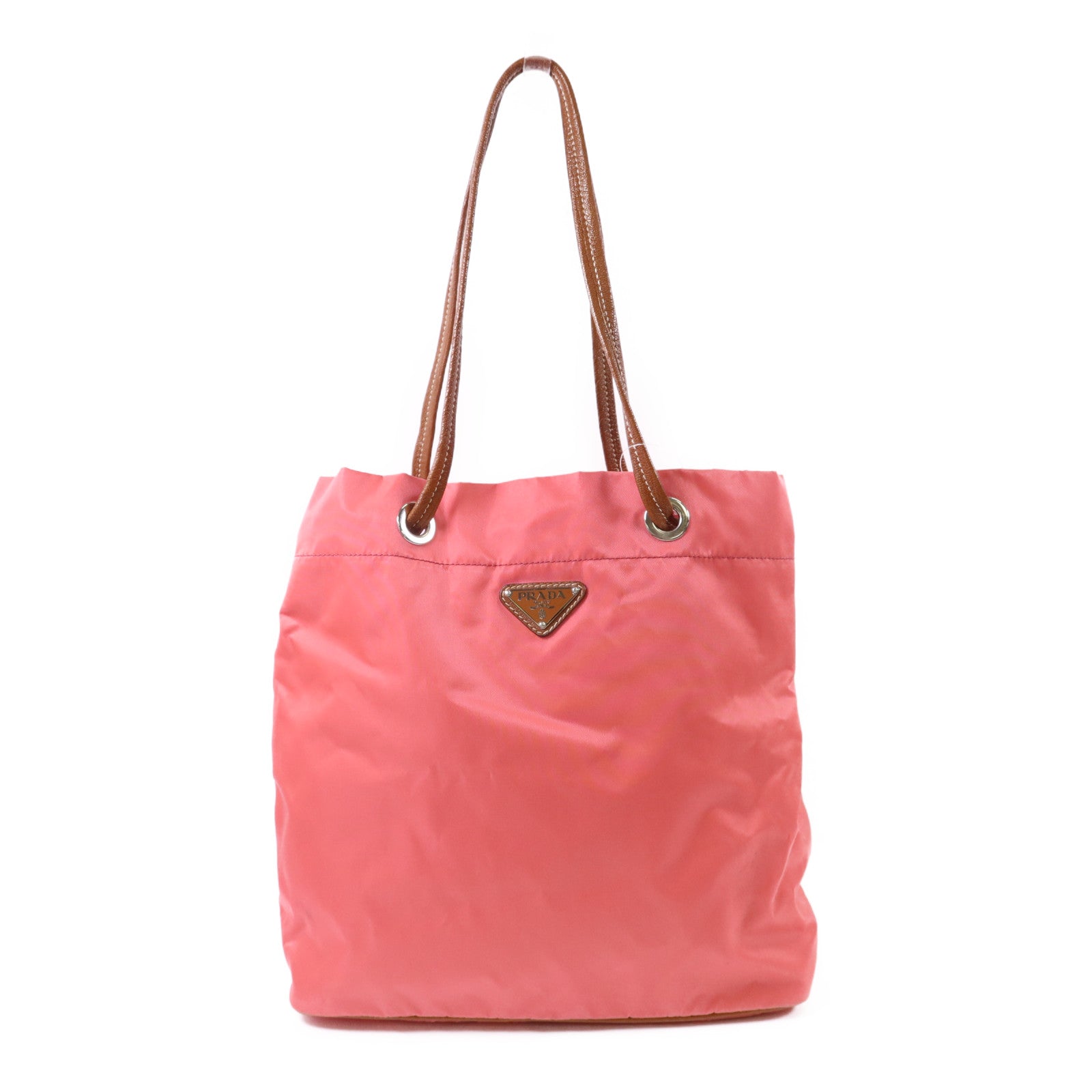 PRADA 尼龍Tessuto Shopping Tote Bag銀扣手挽袋