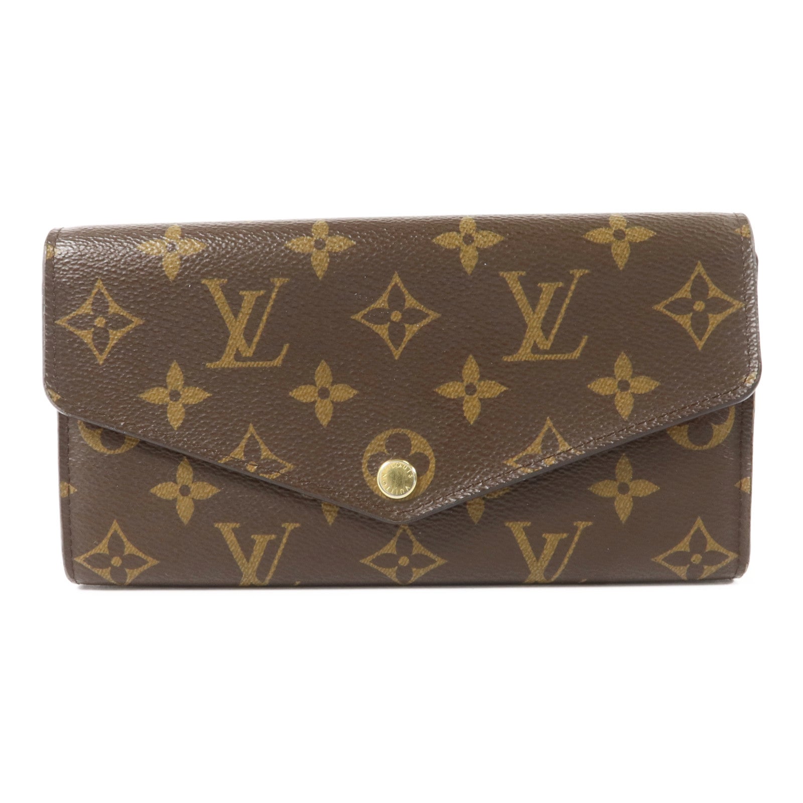 LOUIS VUITTON Monogram Portefeuille Sarah金扣長錢包