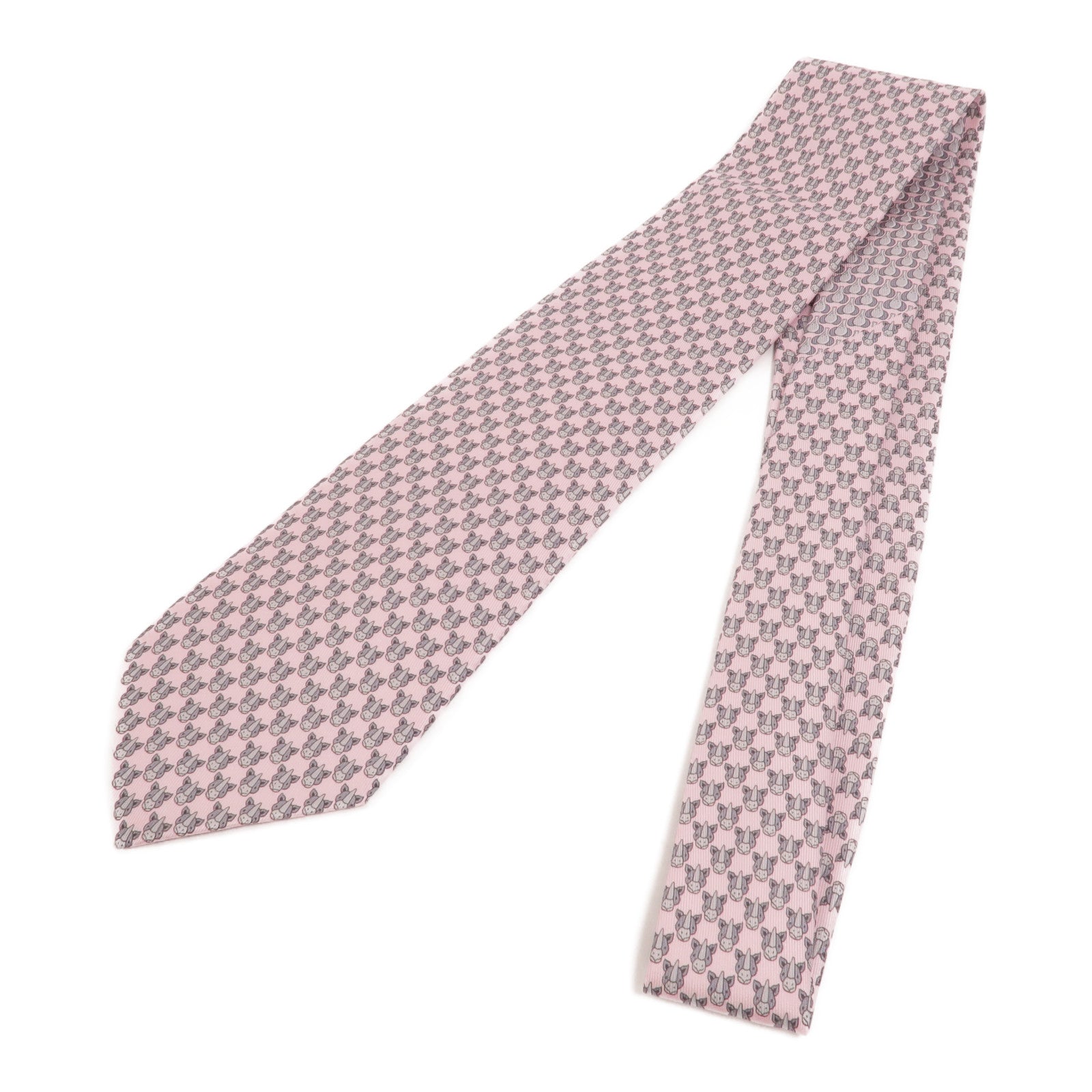 HERMES 絲質Necktie領帶