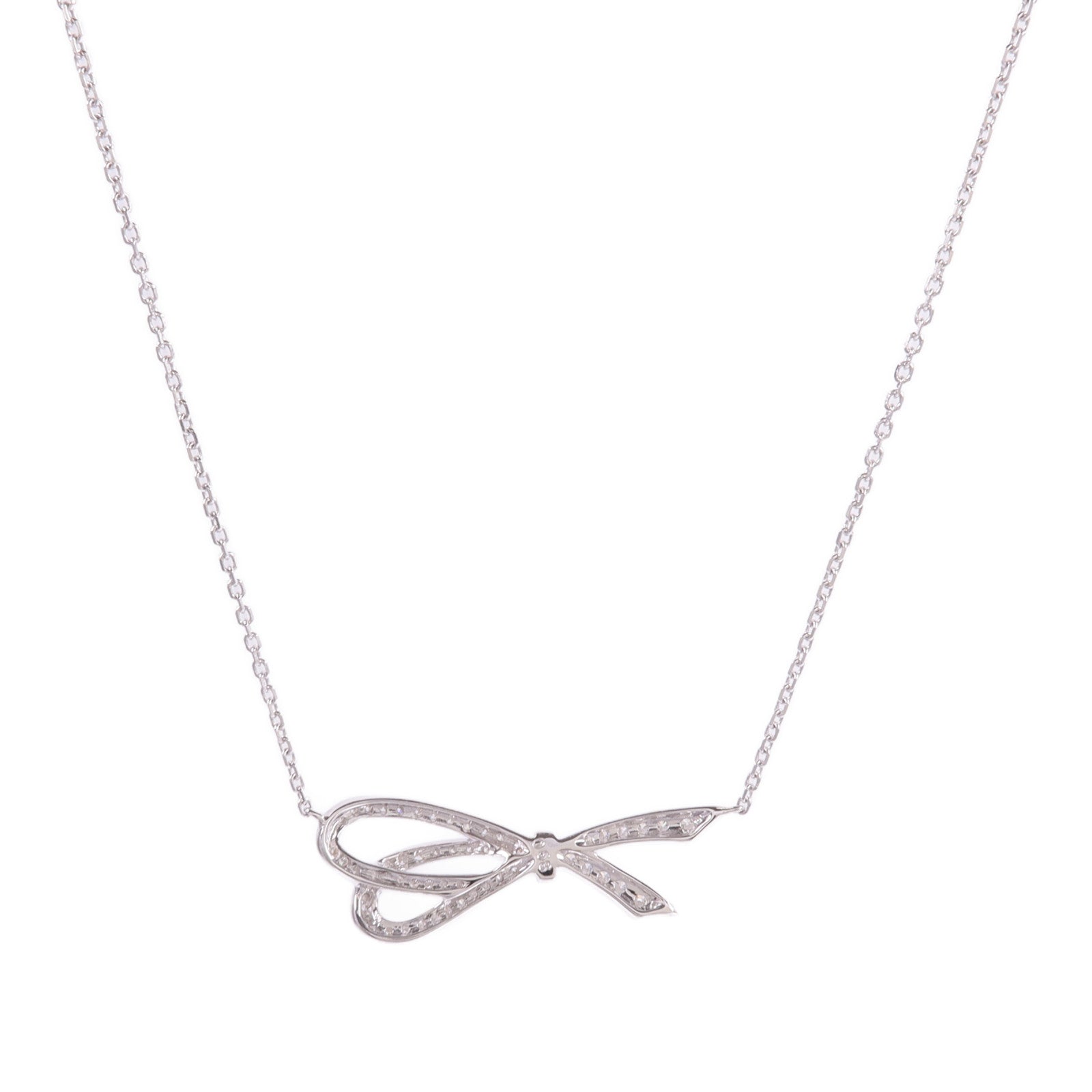 JEWELRY 18K白金Diamond Necklace鑽石項鍊