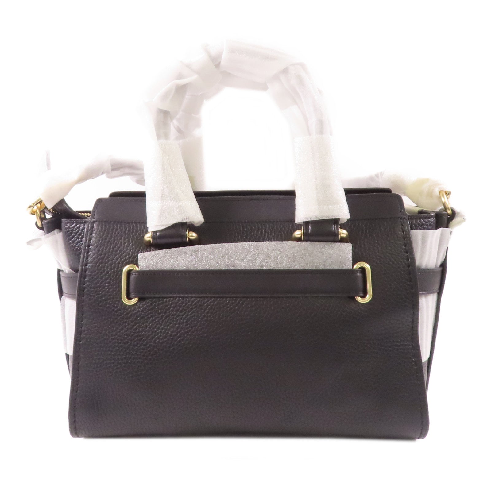 COACH 【激減優惠】牛皮皮革2Way Shoulder Bag金扣手挽肩背兩用袋