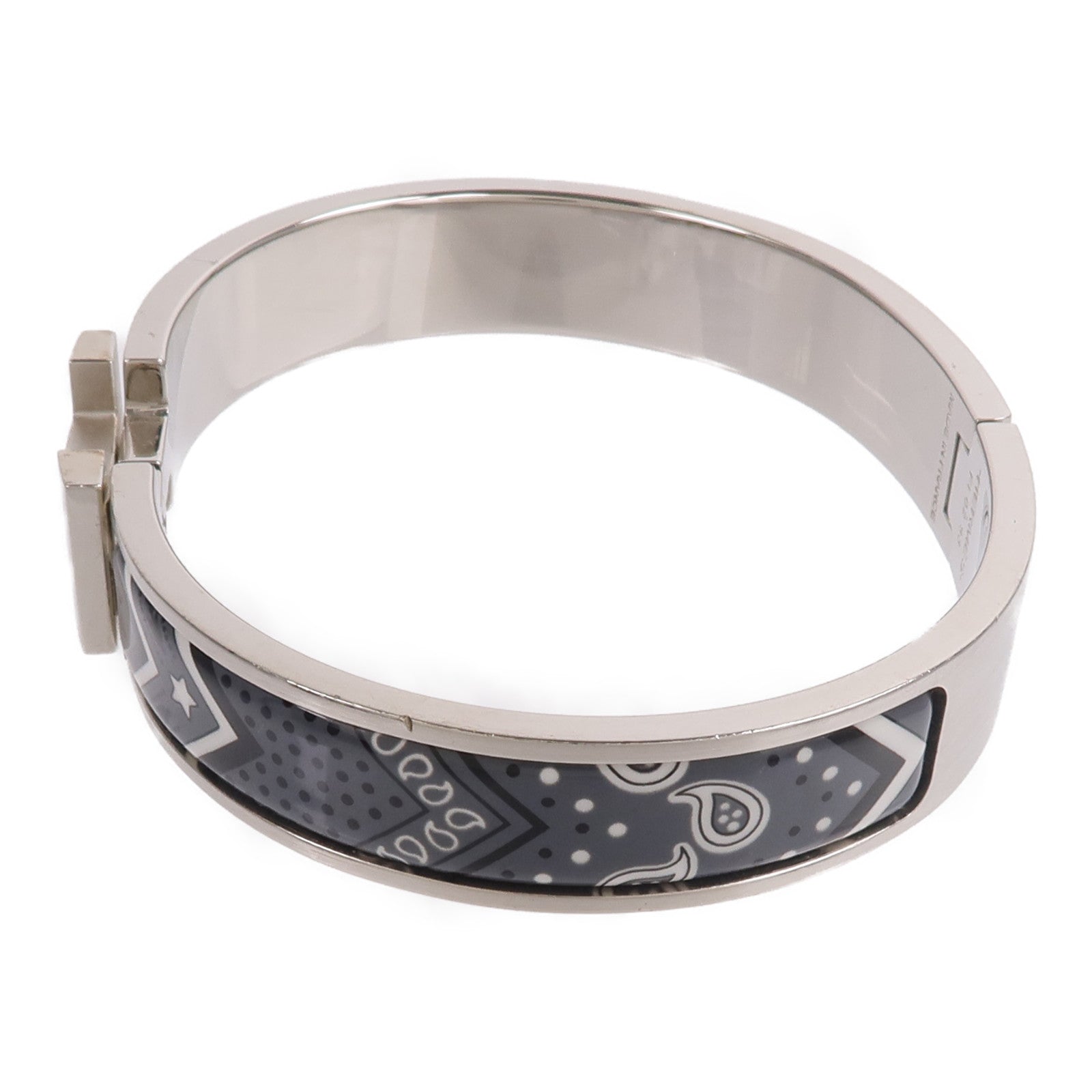 HERMES 金屬/琺瑯Clic HH Bandana手鐲