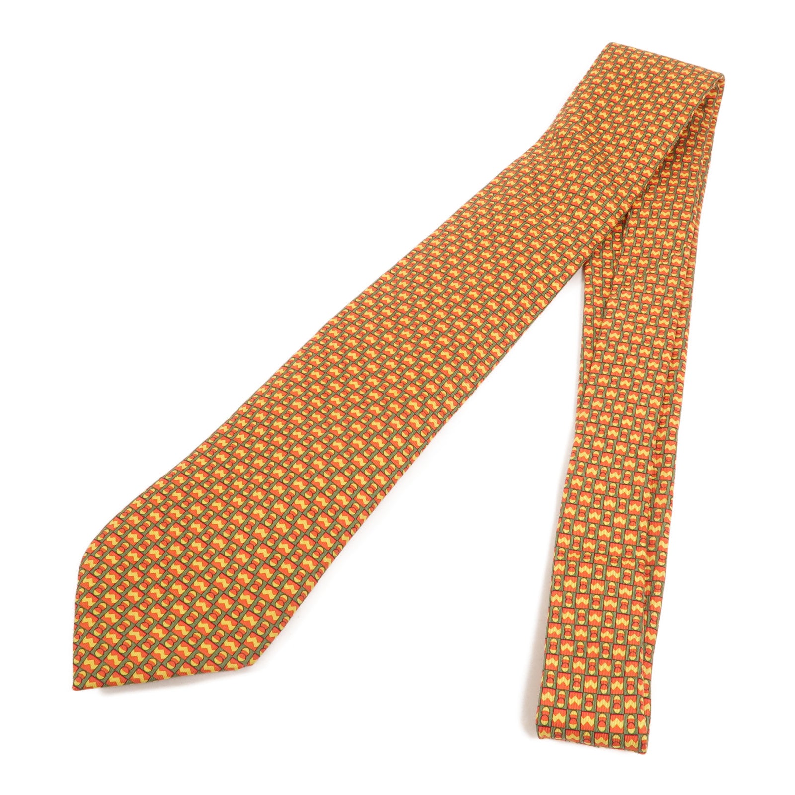 HERMES 絲質Necktie領帶