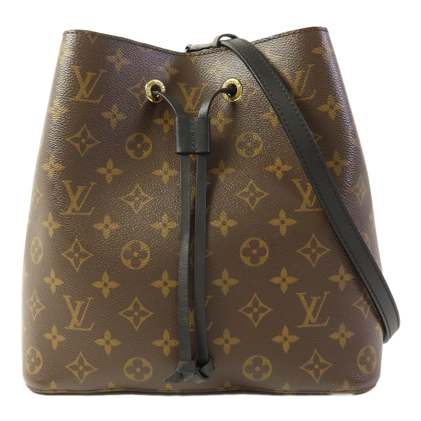 LOUIS VUITTON Monogram Neo Noe MM金扣肩背袋