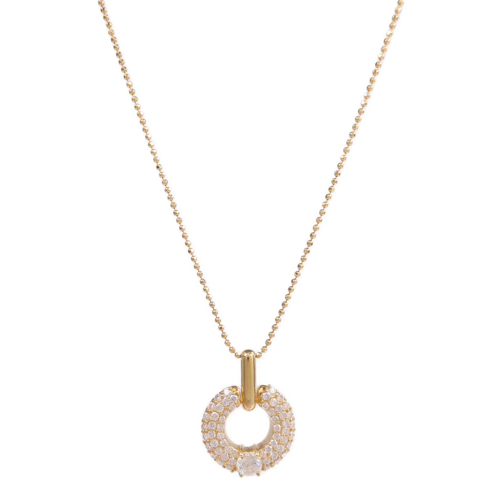 JEWELRY 18K黃金Diamond Necklace鑽石項鍊