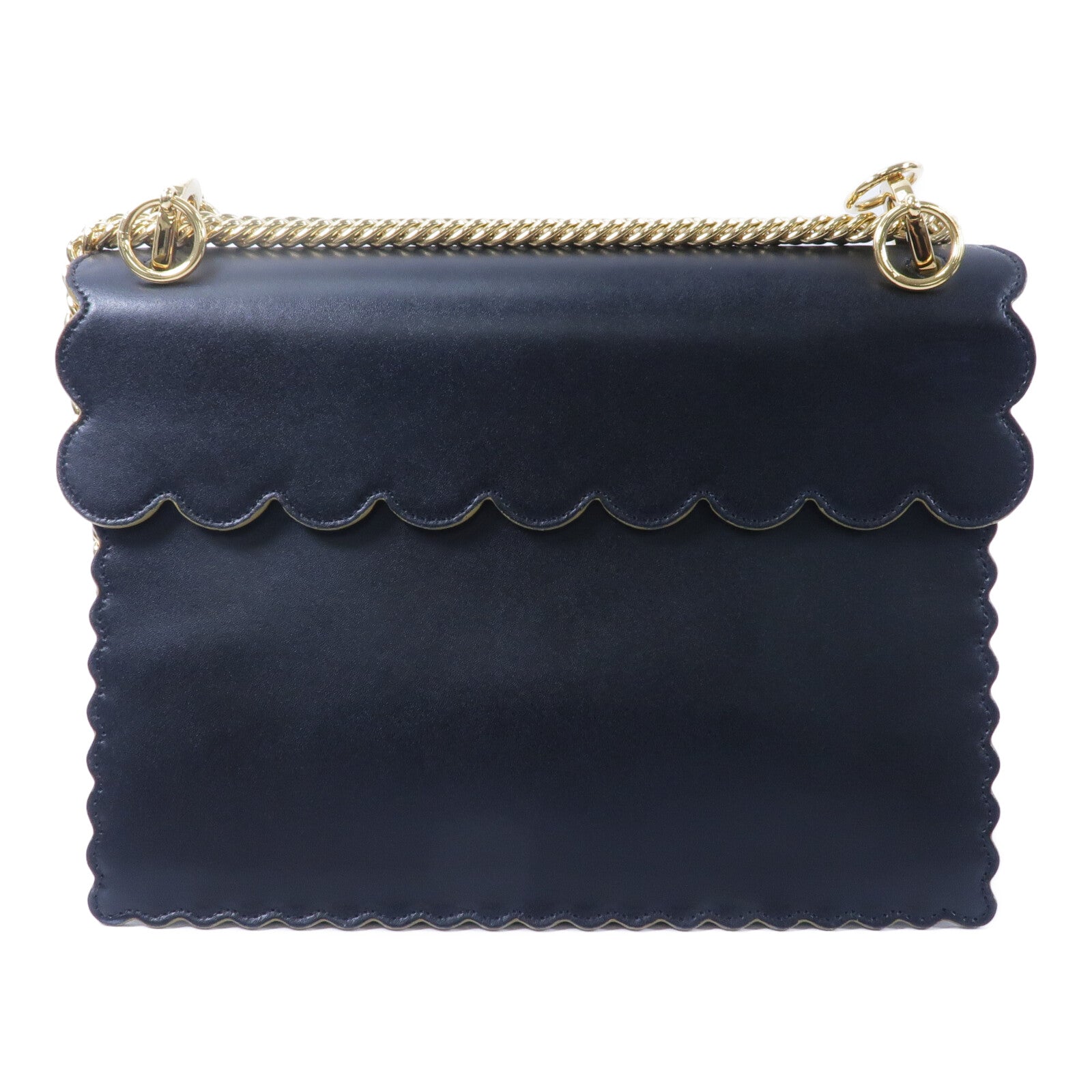 FENDI 牛皮皮革Kan I鏈帶肩背袋