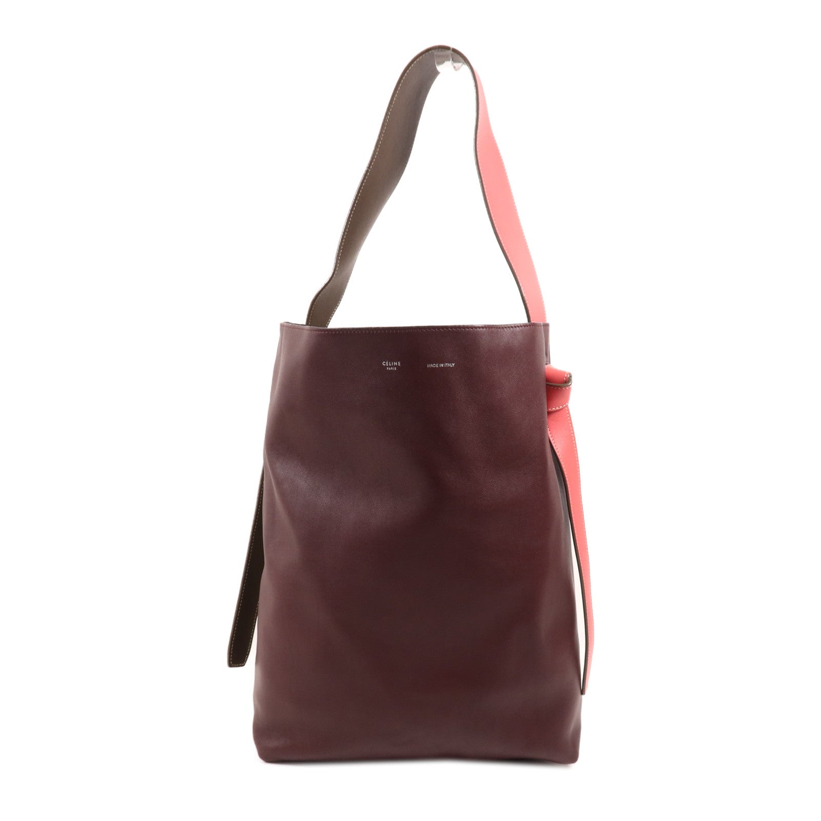 CELINE 牛皮皮革Tote Bag肩背袋