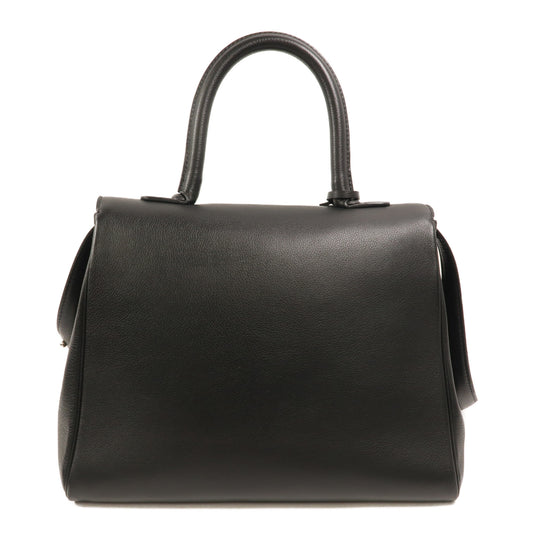 Delvaux 牛皮皮革Brillant MM手挽肩背兩用袋