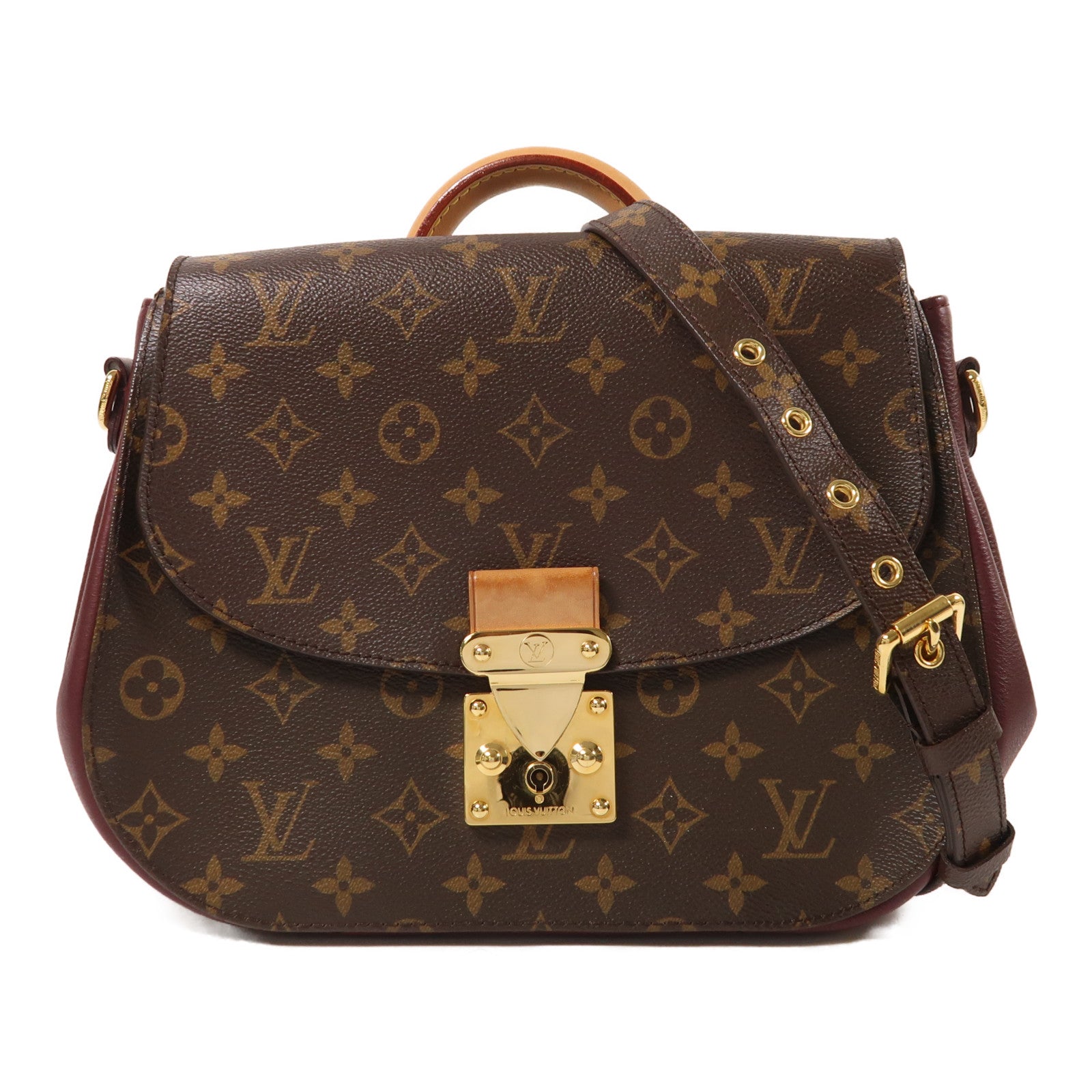 LOUIS VUITTON Monogram Eden MM金扣手挽肩背兩用袋