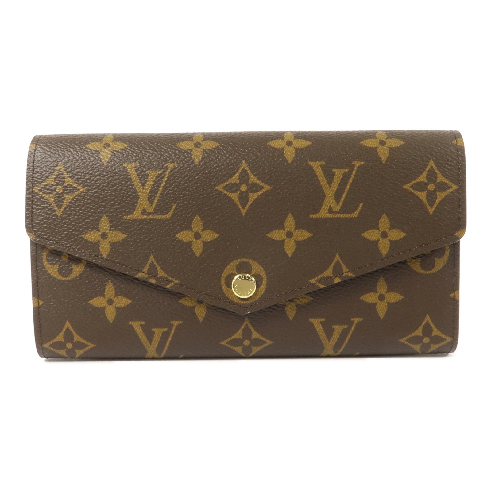 LOUIS VUITTON Monogram Portefeuille Sara金扣長錢包