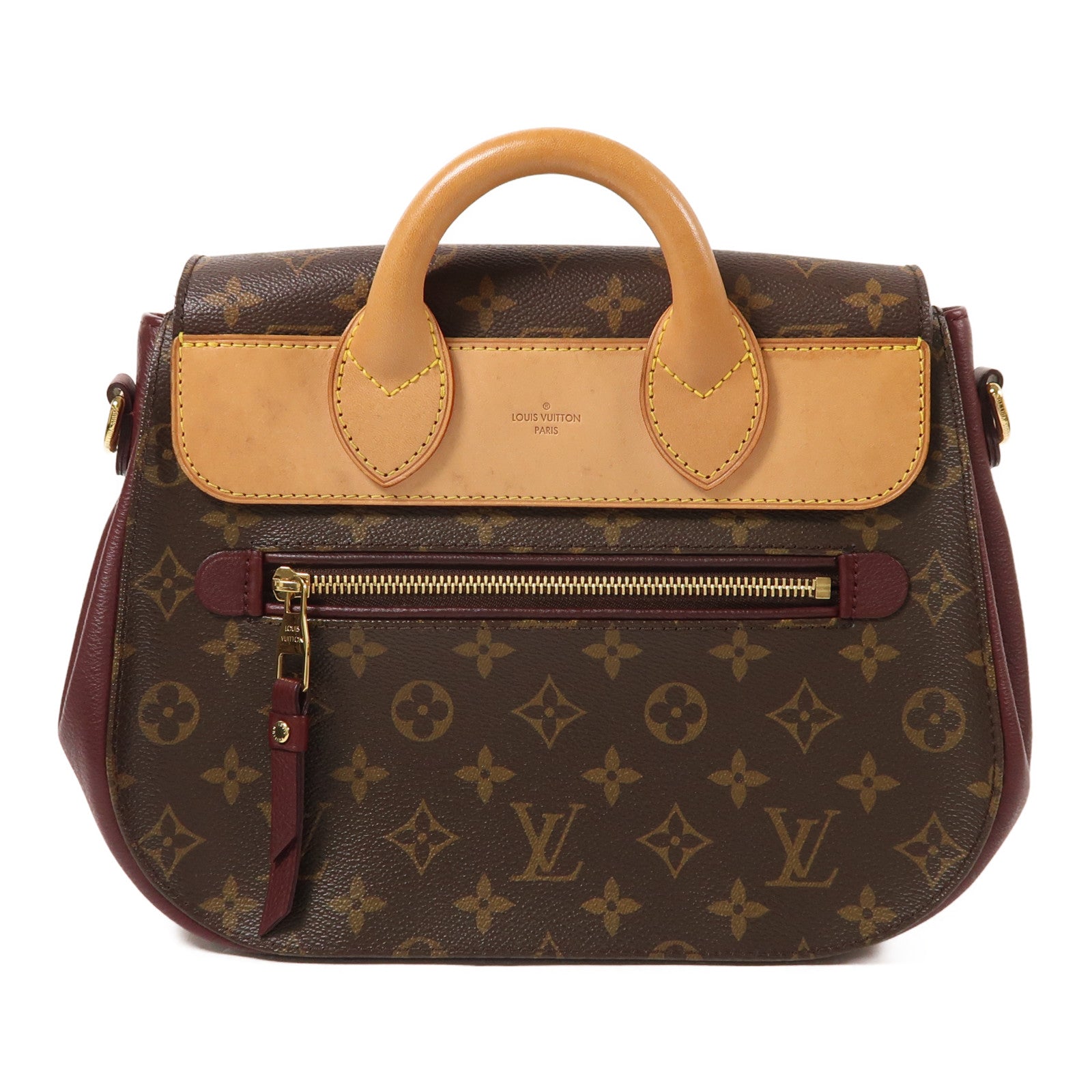 LOUIS VUITTON Monogram Eden MM金扣手挽肩背兩用袋