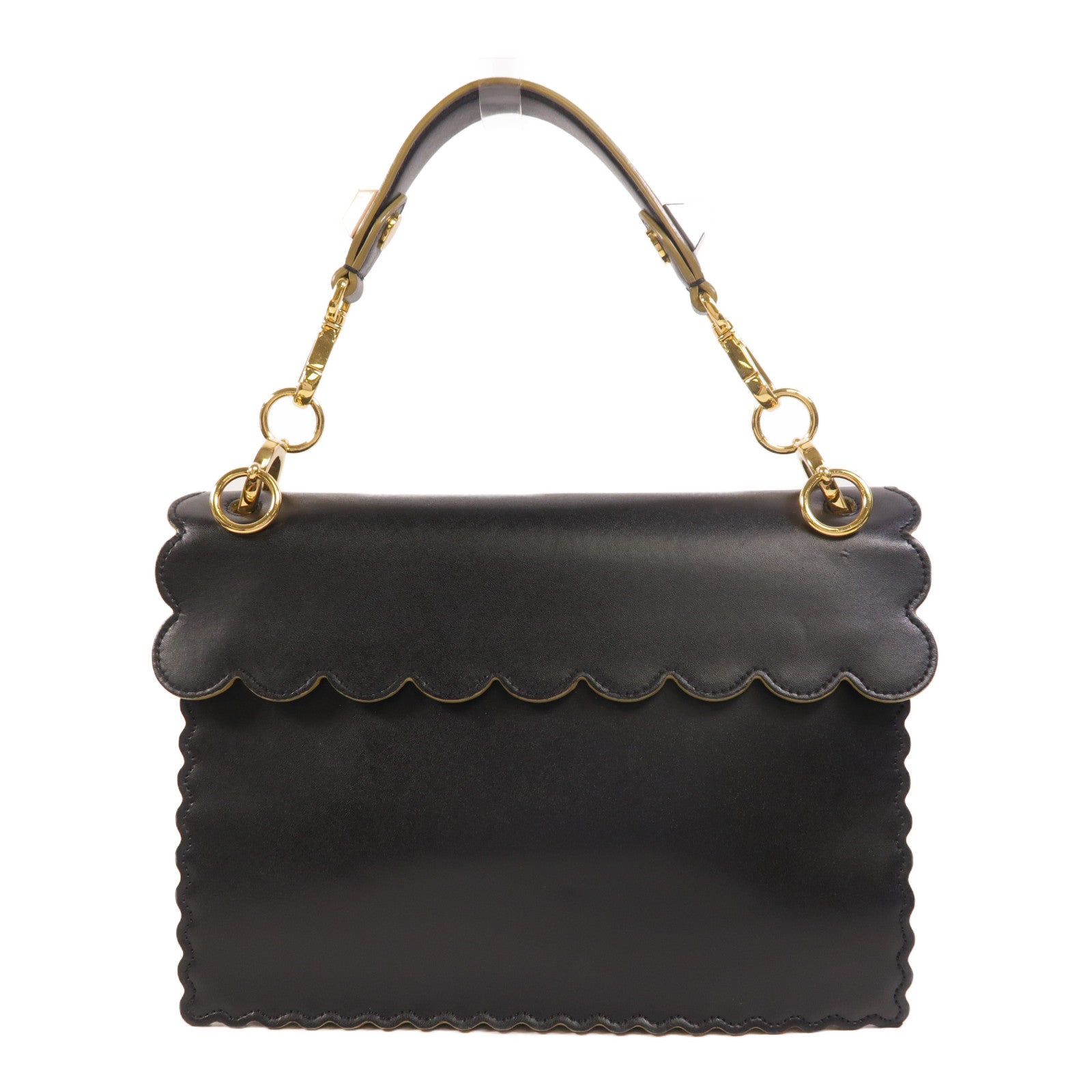 FENDI 牛皮皮革Kan I手挽肩背兩用袋