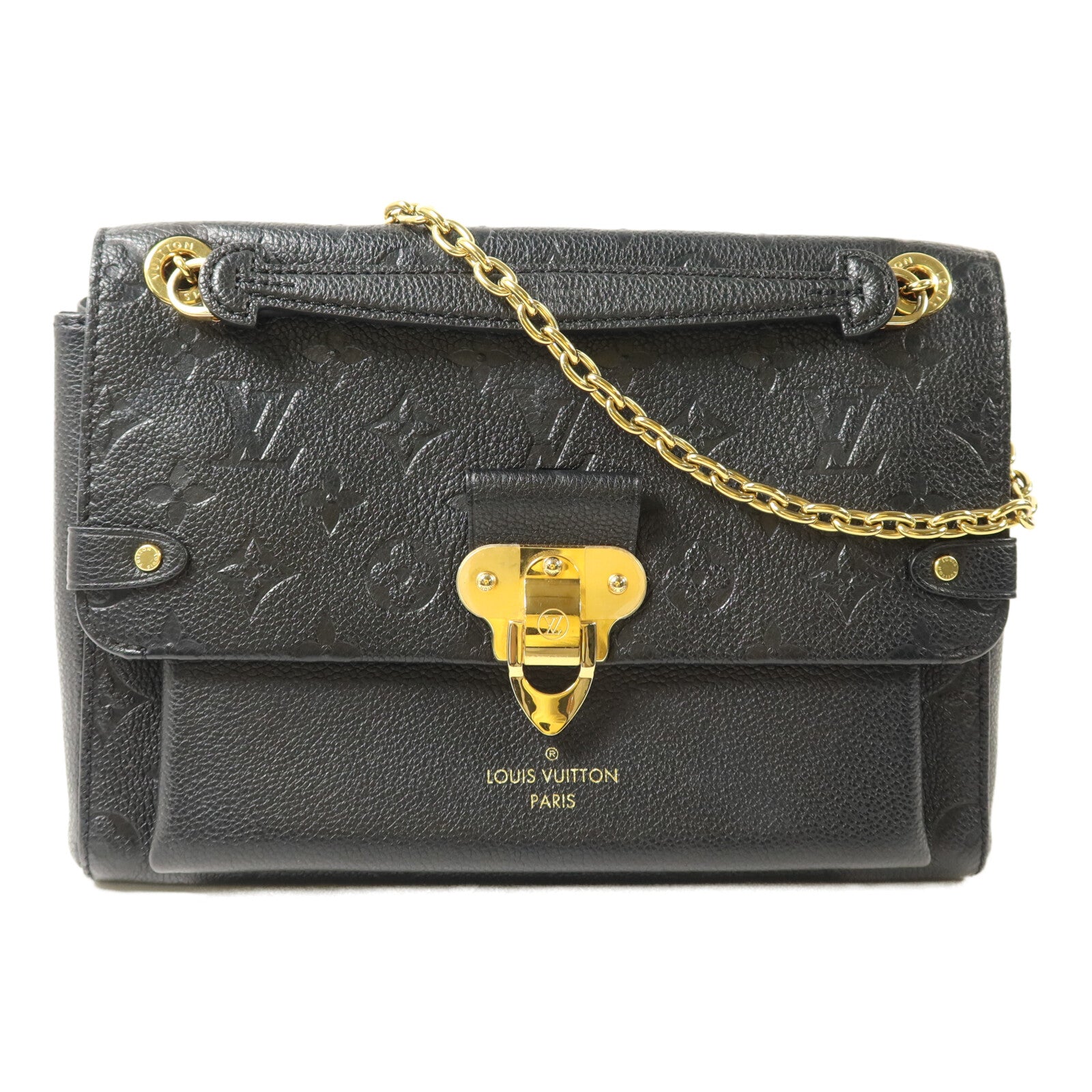 LOUIS VUITTON Monogram Empreinte Vavin PM鏈帶肩背袋