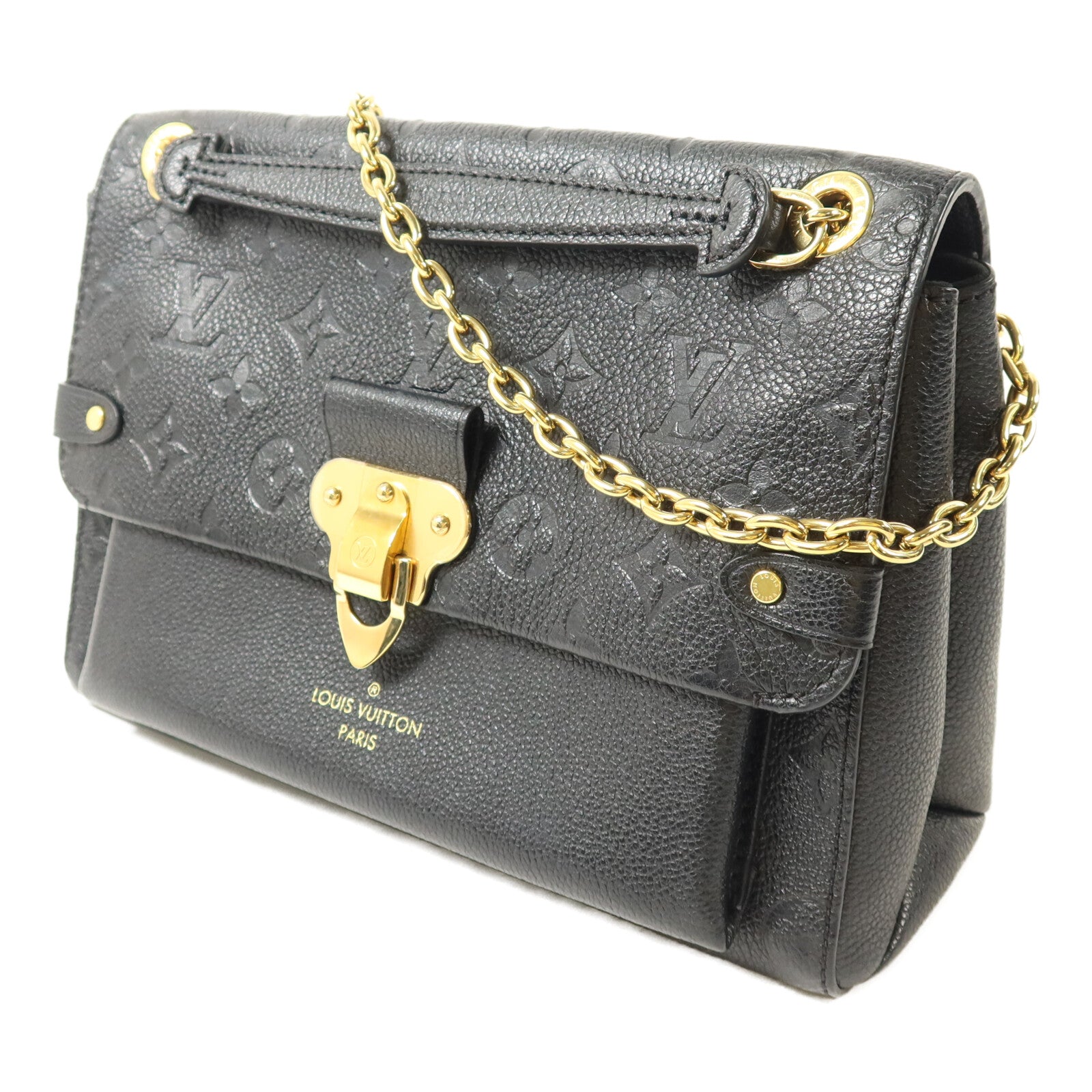 LOUIS VUITTON Monogram Empreinte Vavin PM鏈帶肩背袋