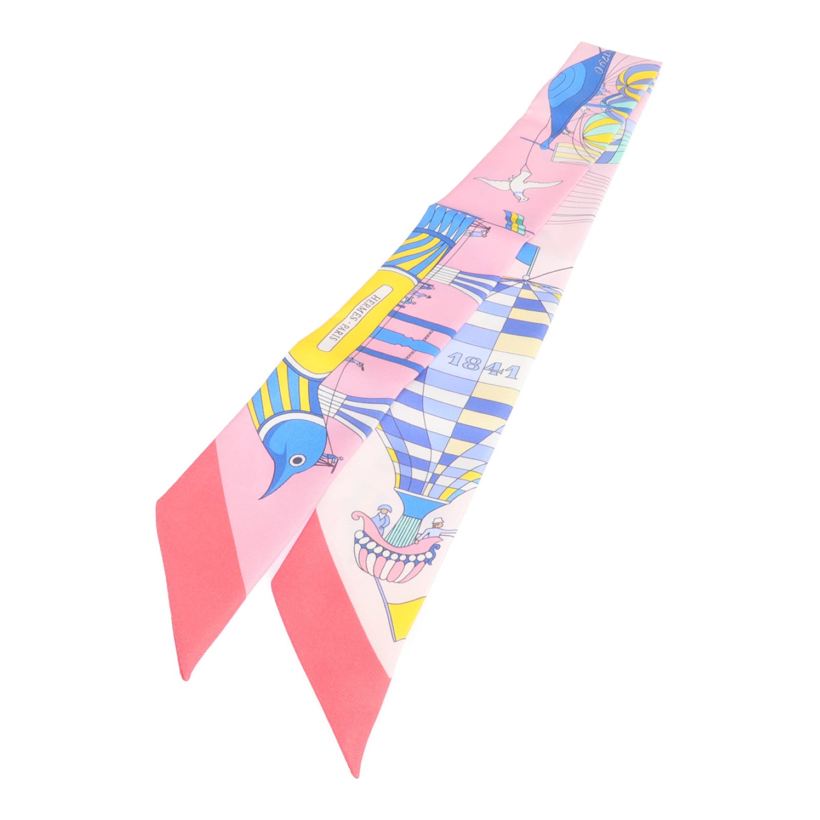 HERMES 絲質Twilly絲巾