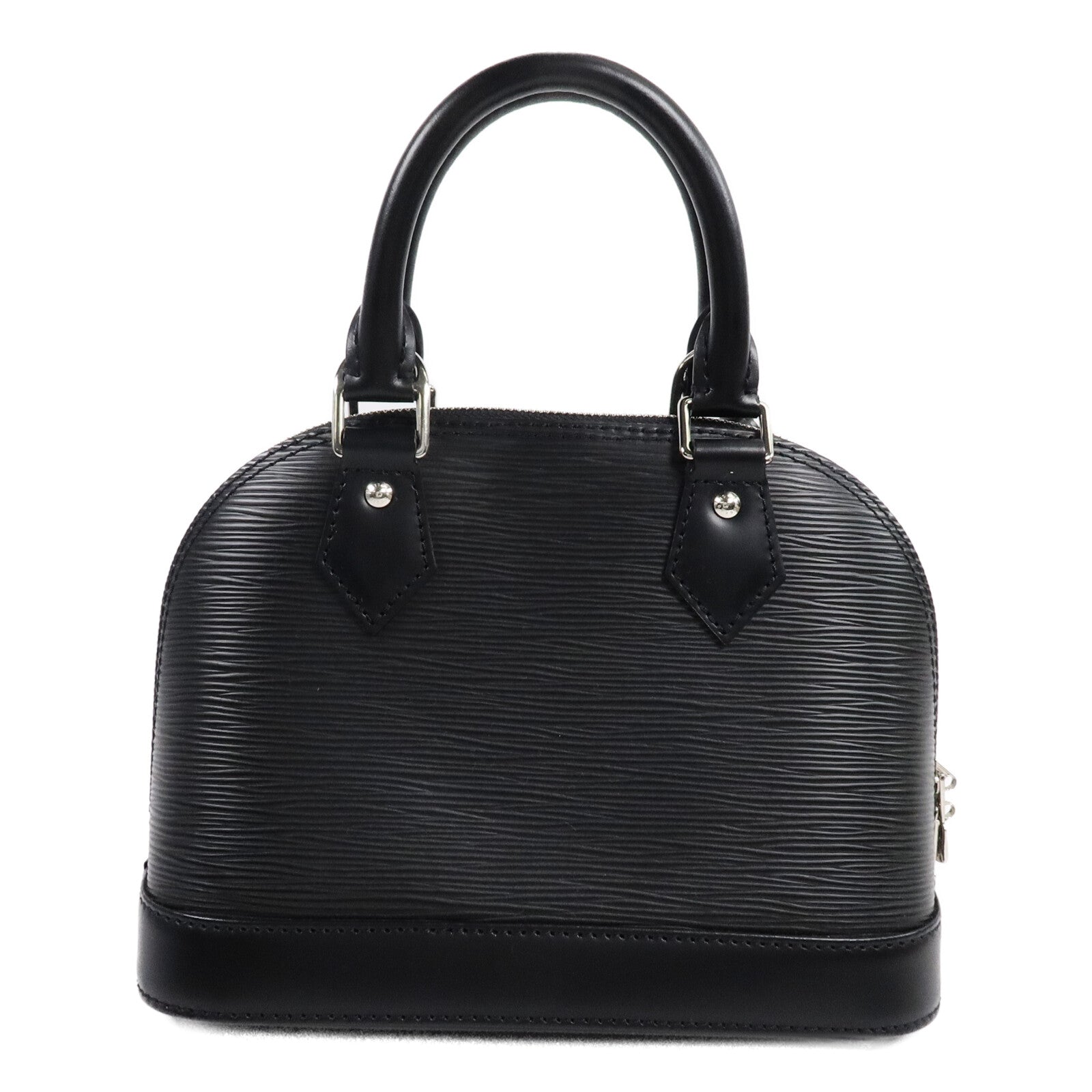 LOUIS VUITTON Epi Alma BB銀扣手挽肩背兩用袋