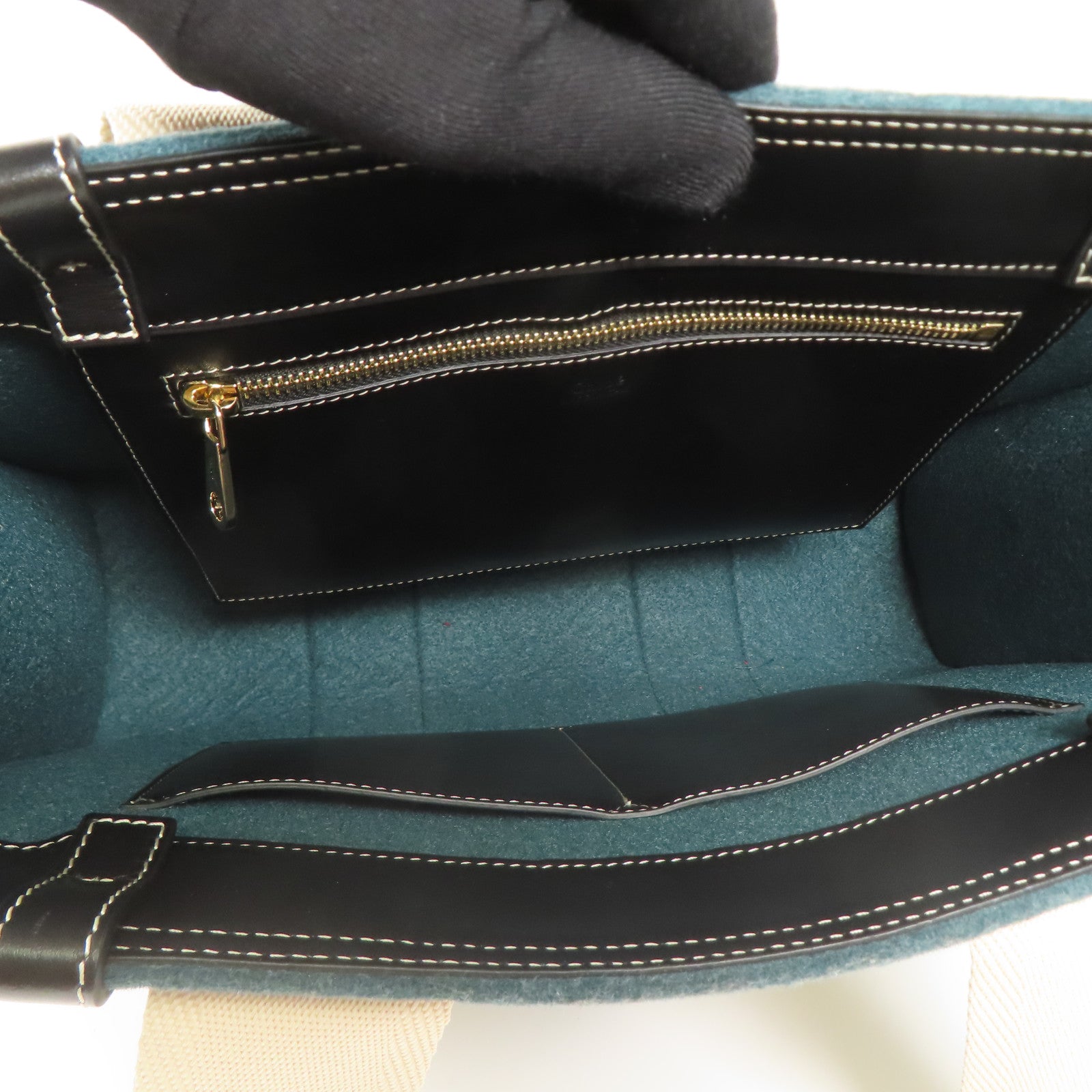 Chloe 帆布/FeltWoody Medium Tote Bag手挽袋