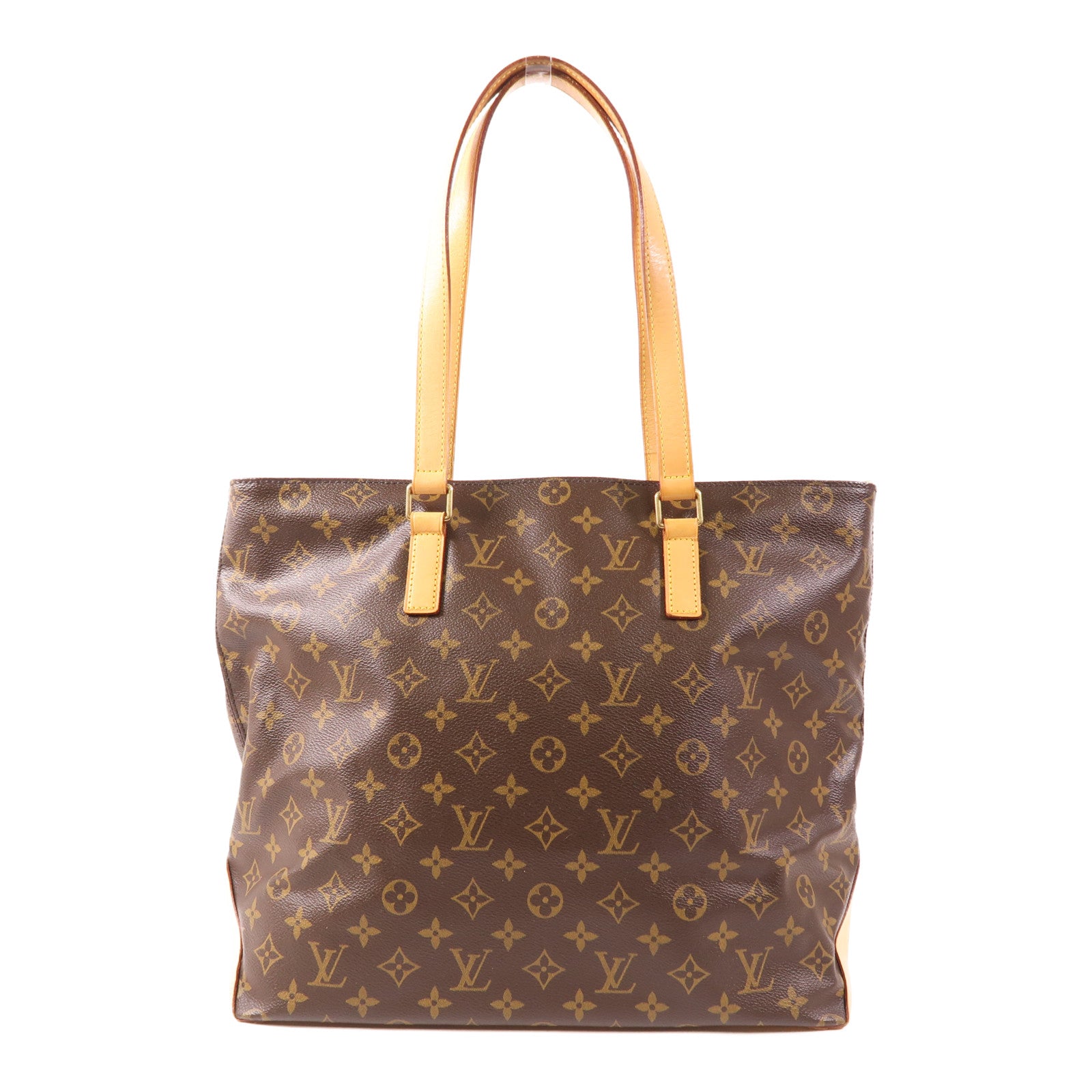 LOUIS VUITTON Monogram Cabas Mezzo金扣肩背袋