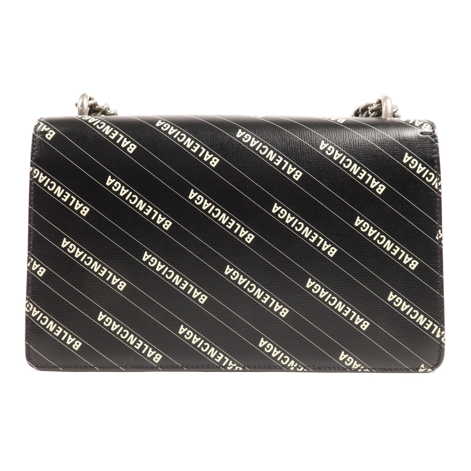 GUCCI 牛皮皮革Gucci x Balenciaga Shoulder Bag銀扣肩背袋