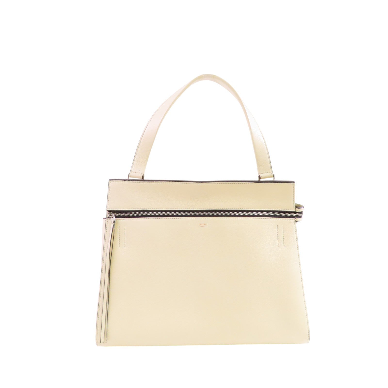 CELINE 【激減優惠】牛皮皮革Hang Bag金扣手挽袋