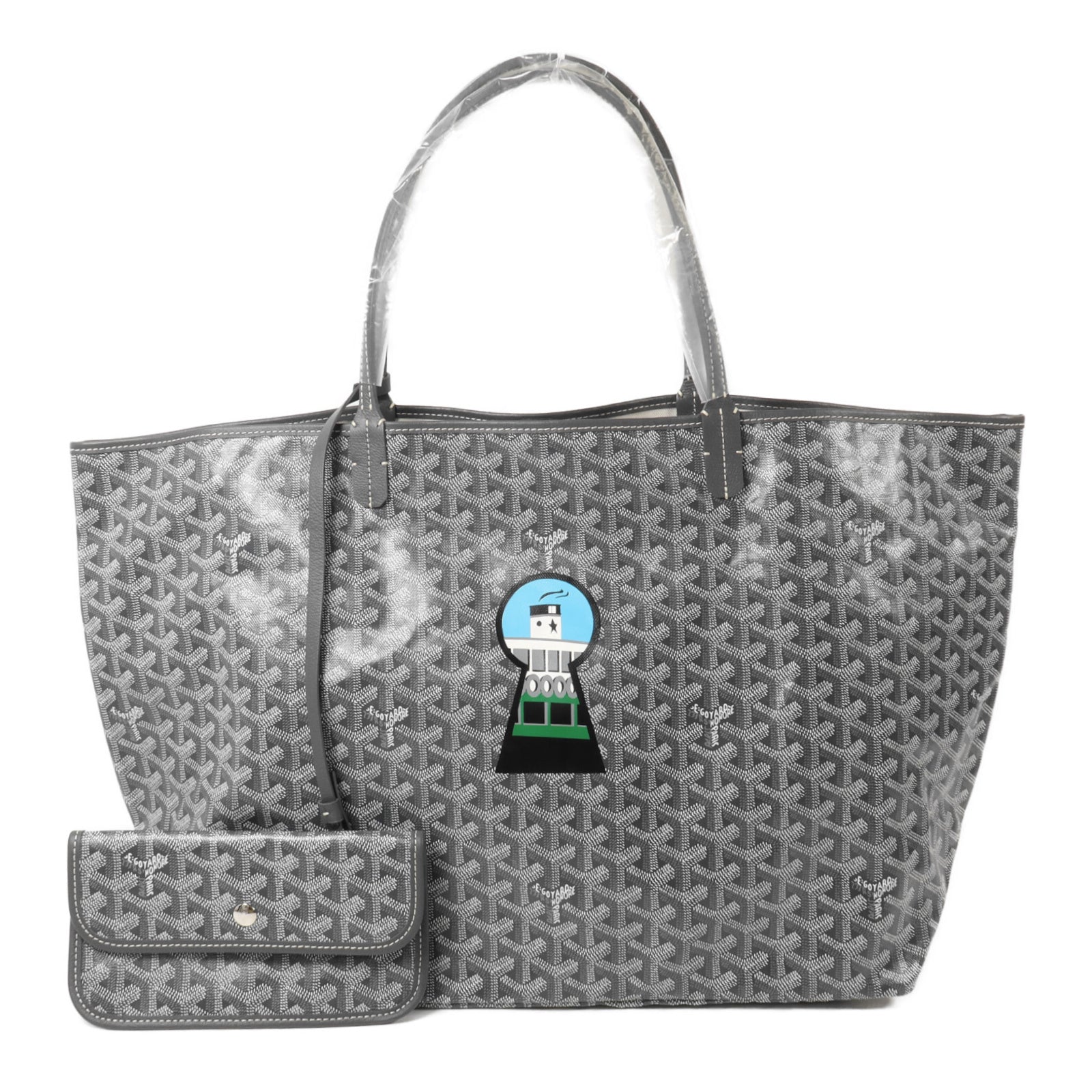 GOYARD 塗層帆布Saint Louis GM手挽袋
