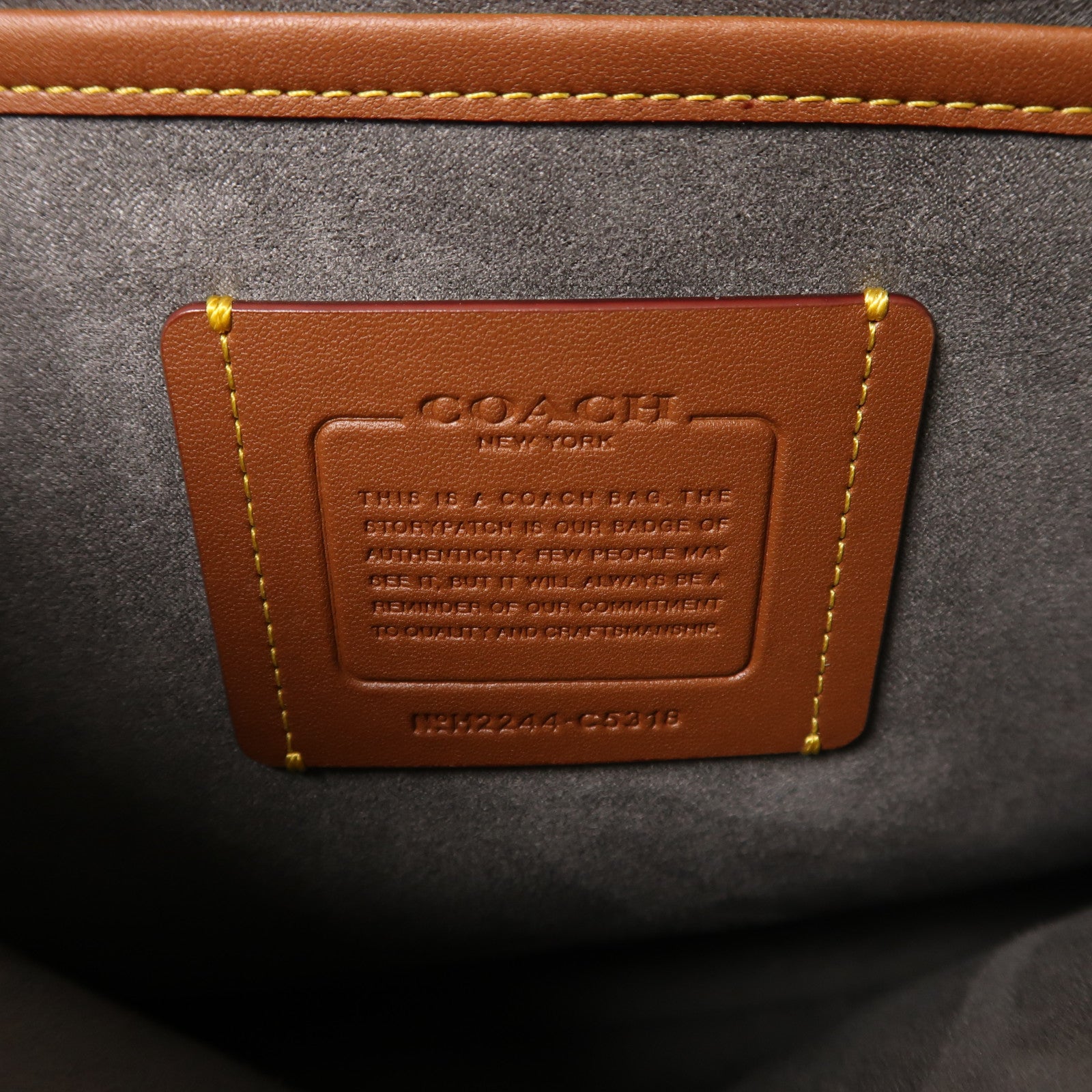 COACH 牛皮皮革Gotham Portfolio Bag手挽肩背兩用袋