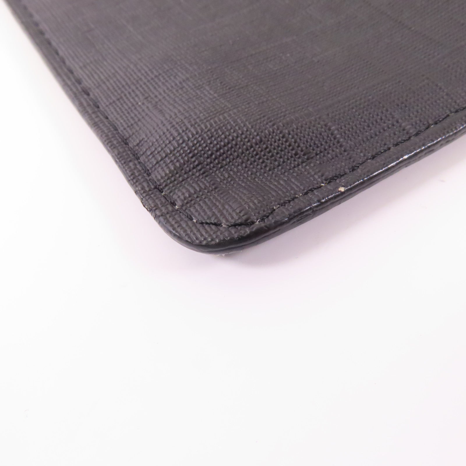 MOSCHINO 塗層帆布Pouch金扣手拿包