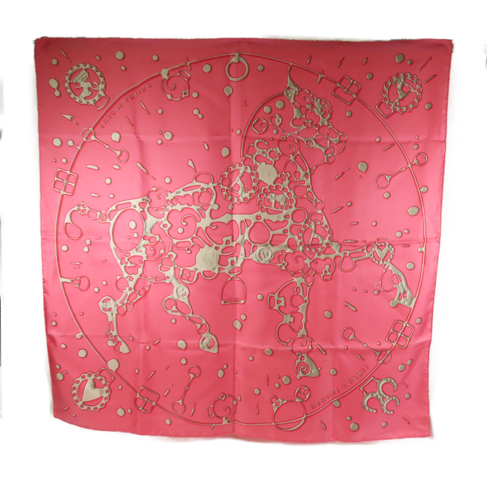 HERMES 絲質Scarf 90X90絲巾