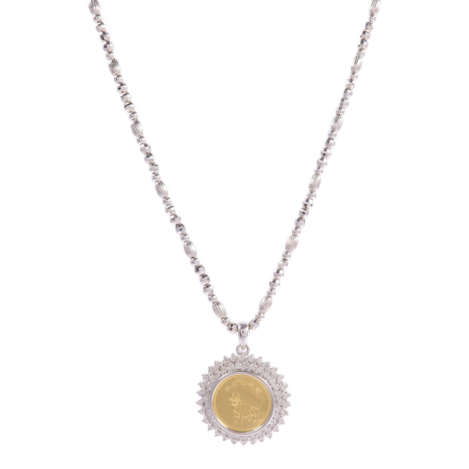 JEWELRY 24K黃金/18K白金Diamond Necklace鑽石項鍊