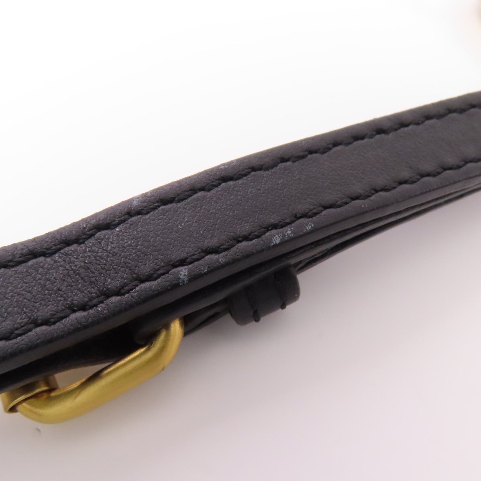 MOSCHINO 塗層帆布Pouch金扣手拿包